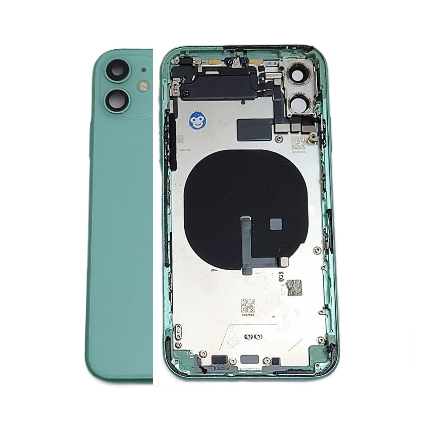 CHASSIS HOUSING FRAME IPHONE 11 11G WITHOUT PARTS GREEN - GRADE AB