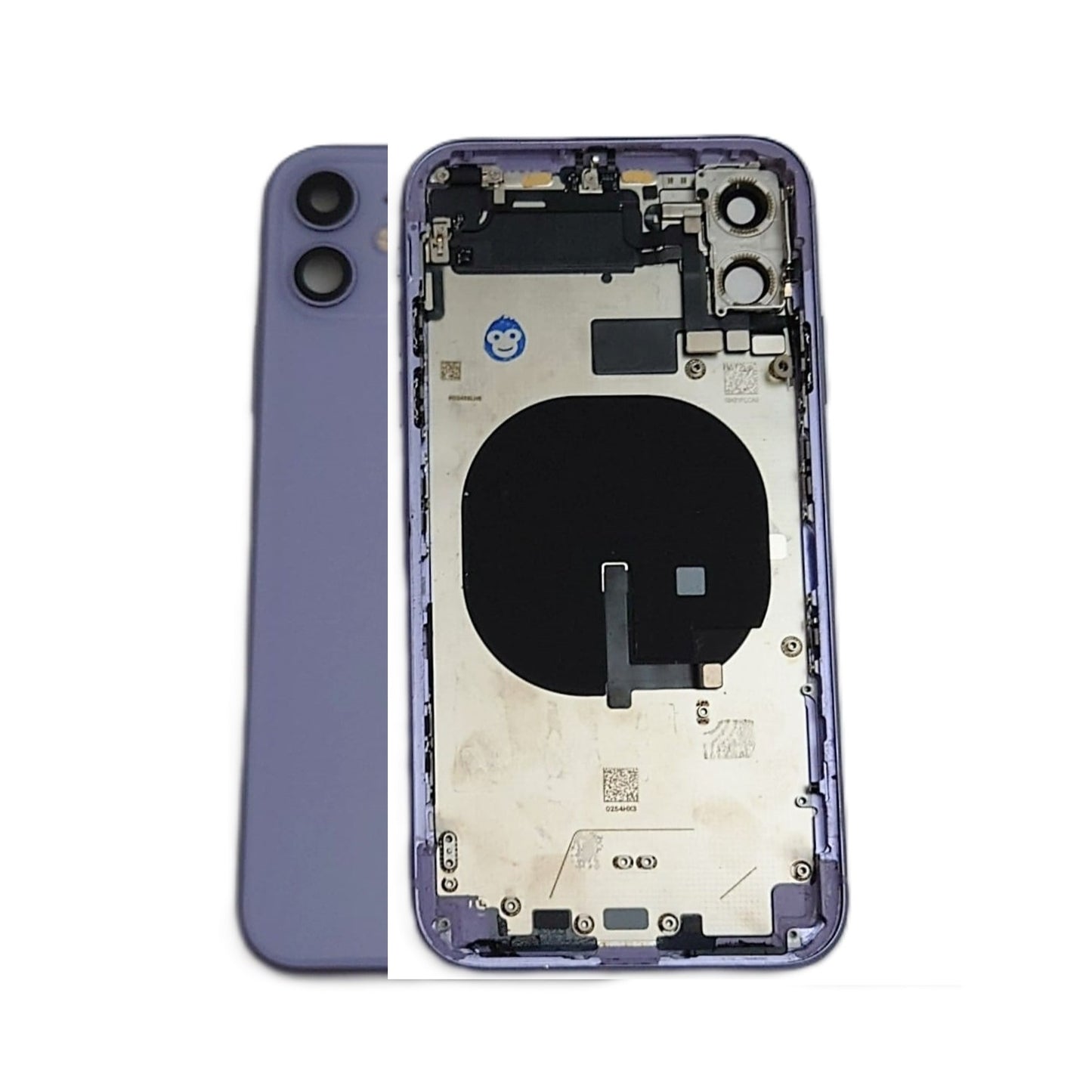 CHASSIS HOUSING FRAME IPHONE 11 11G WITHOUT PARTS PURPLE - GRADE AB