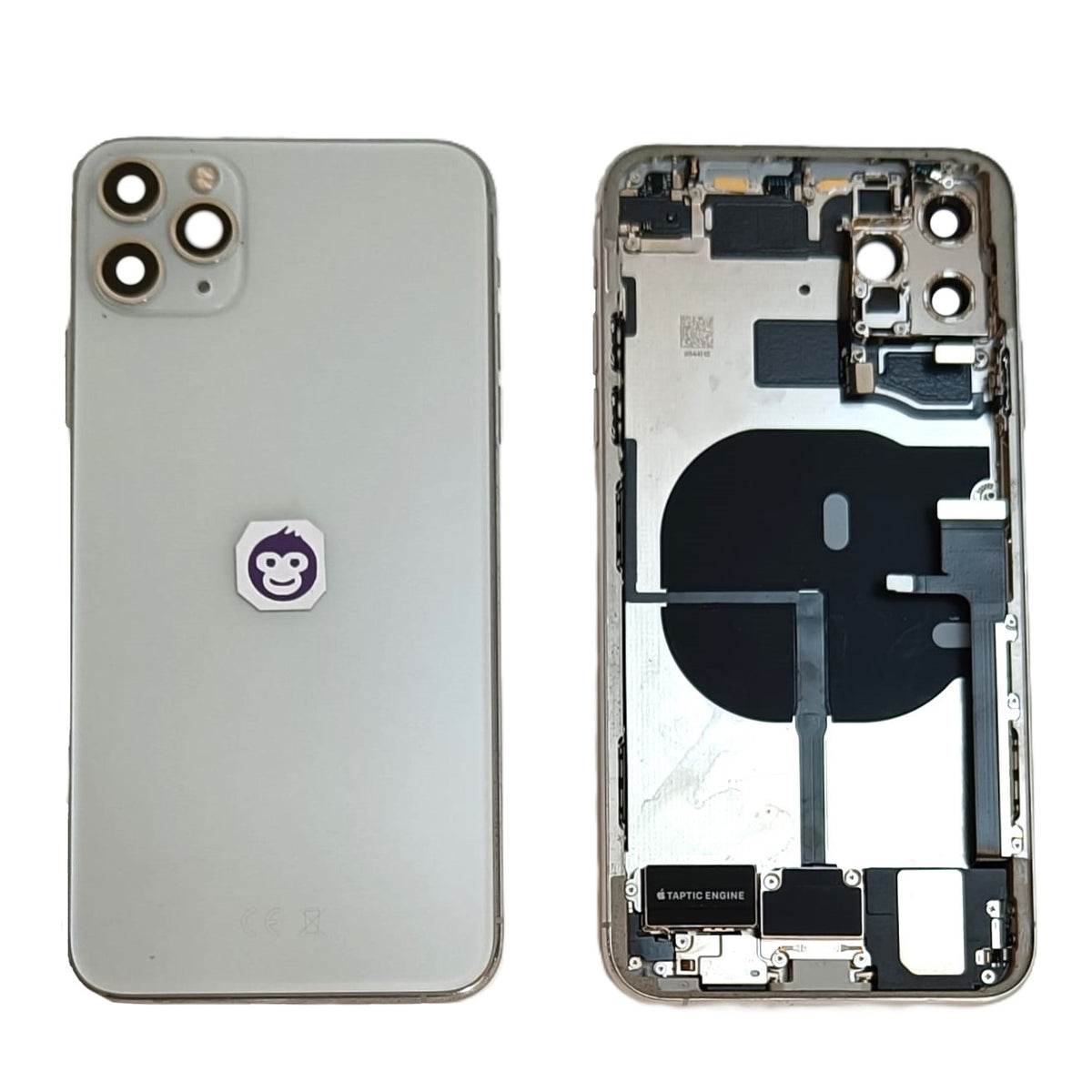 CHASSIS HOUSING FRAME IPHONE 11 PRO MAX WITHOUT PARTS WHITE - GRADE AB