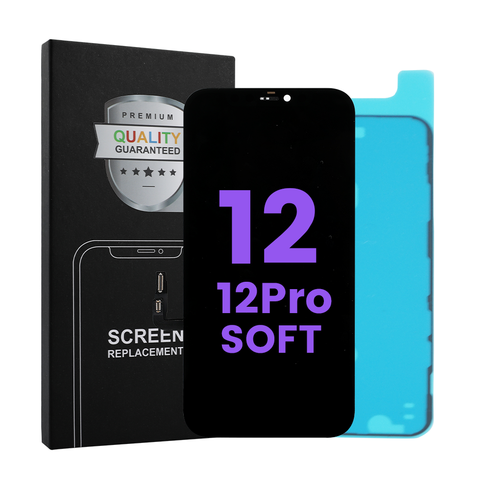 ITRU LCD DISPLAY SCREEN IPHONE 12 12G / 12 PRO SOFT OLED