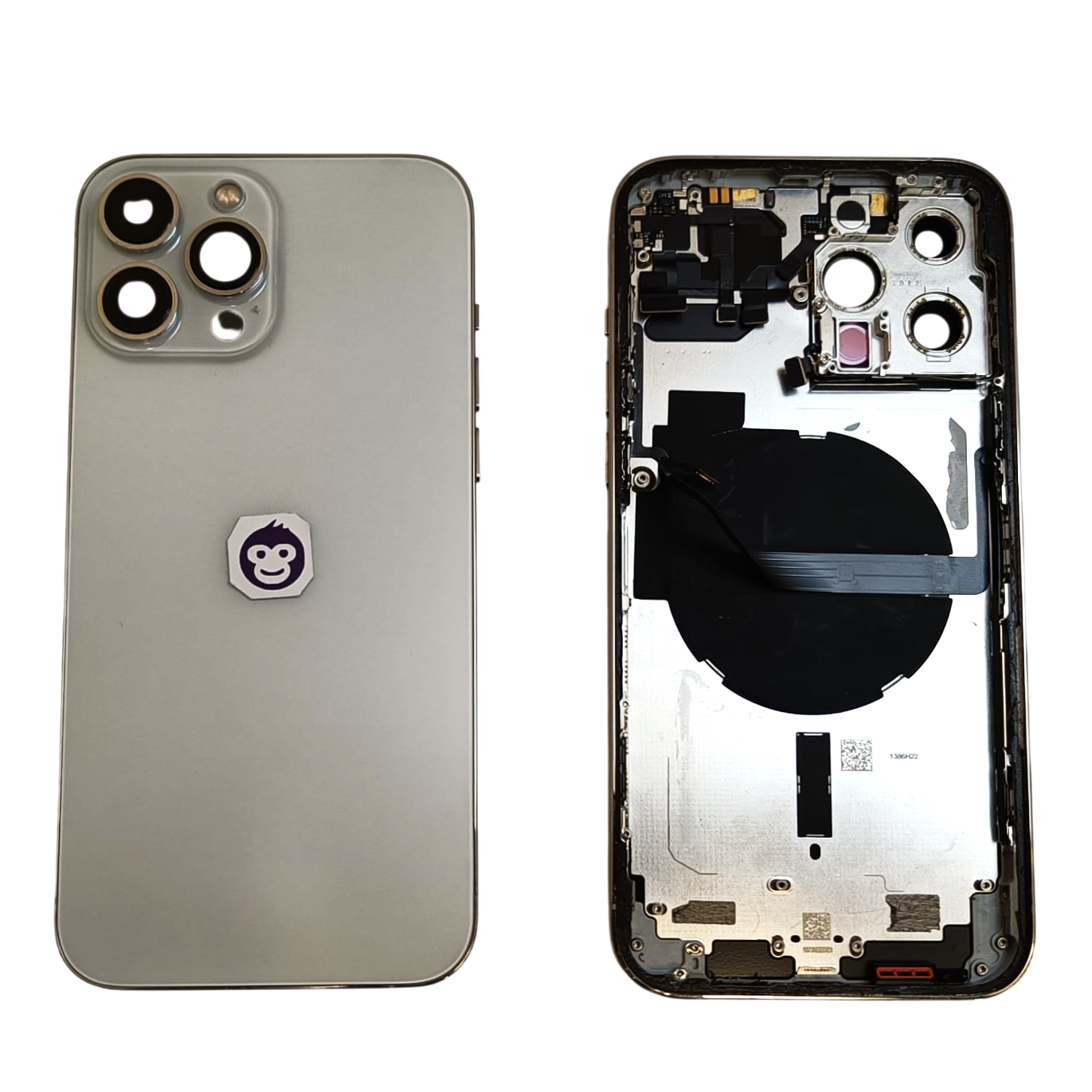 HOUSING CHASSIS APPLE IPHONE 13 PRO MAX 13PM WHITE NO PARTS - GRADE AB