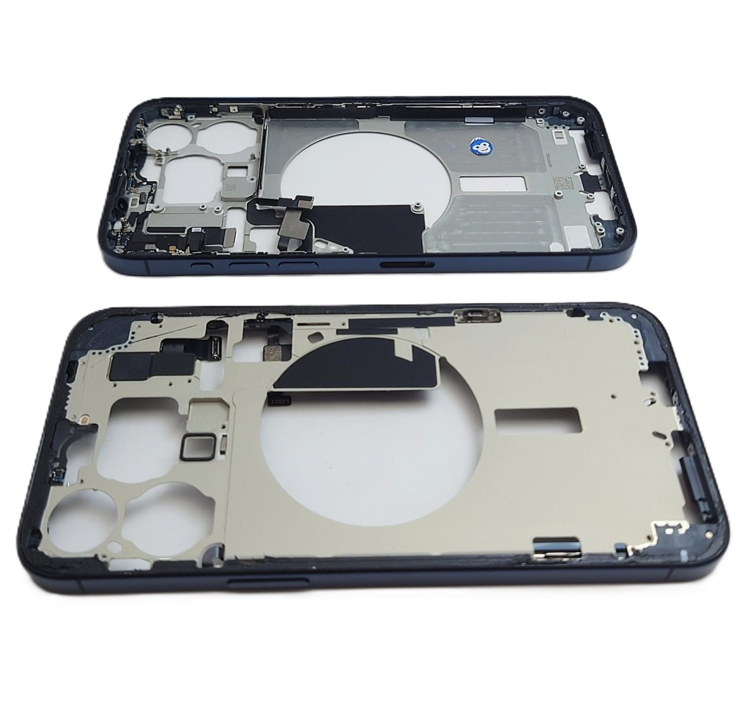 CHASSIS FRAME WITH POWERFLEX IPHONE 15 PRO MAX BLUE TITANIUM - GRADE AB