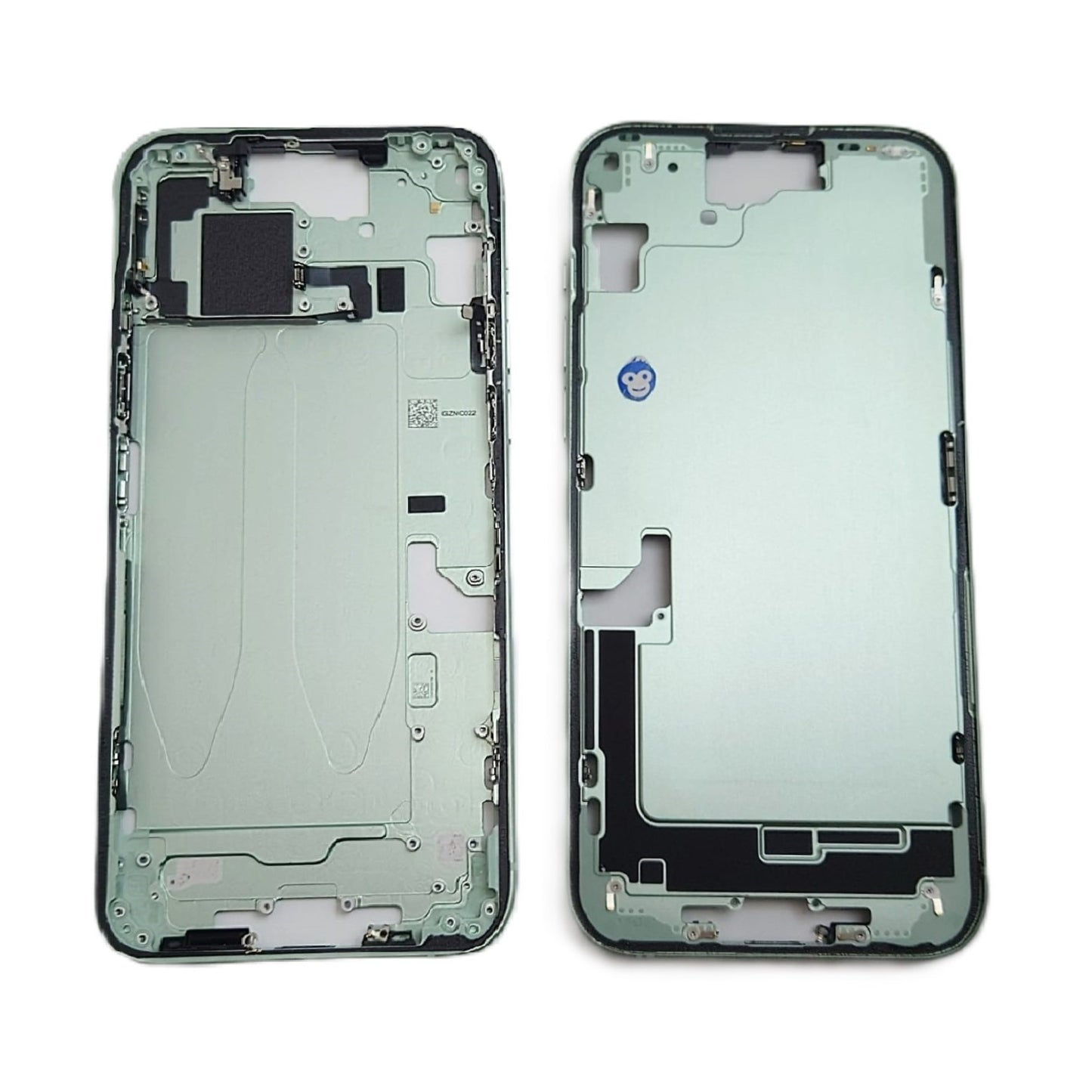 CHASSIS FRAME WITH POWERFLEX IPHONE 15 PLUS GREEN - GRADE AB