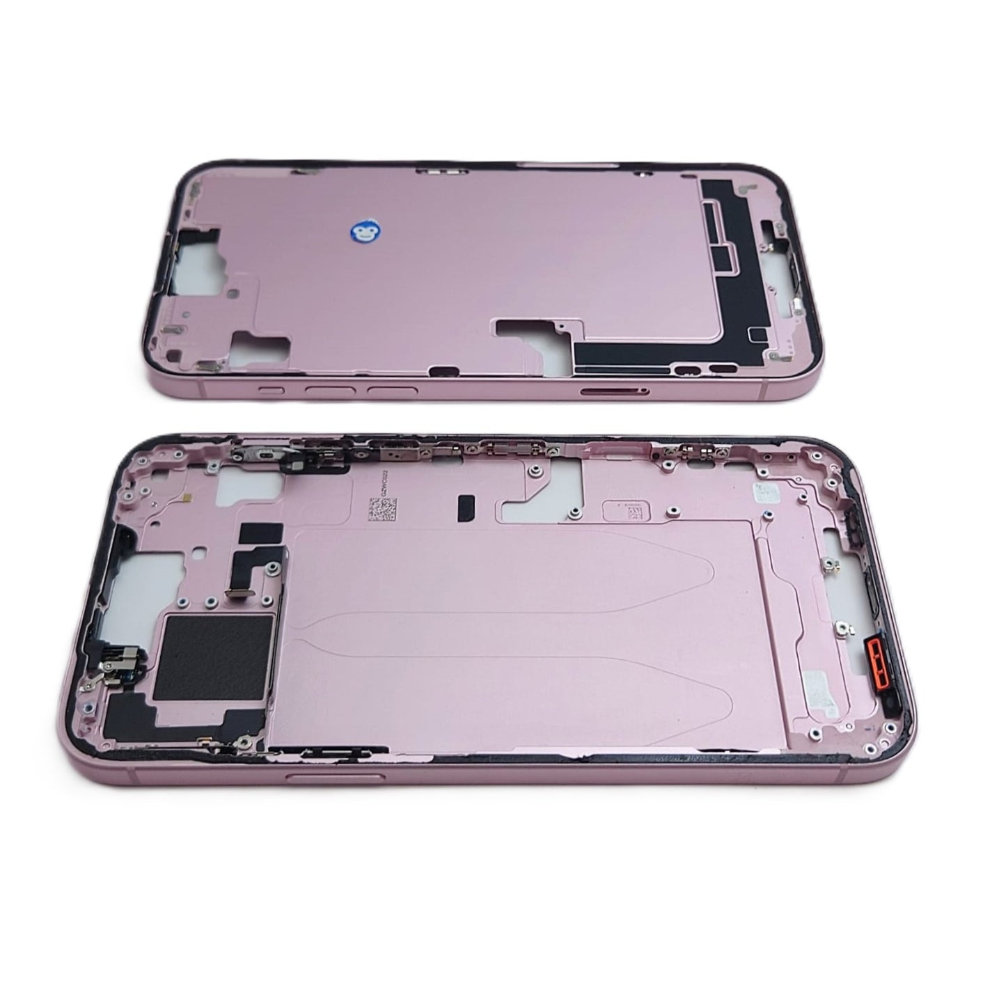 CHASSIS FRAME WITH POWERFLEX IPHONE 15 PLUS PINK - GRADE AB
