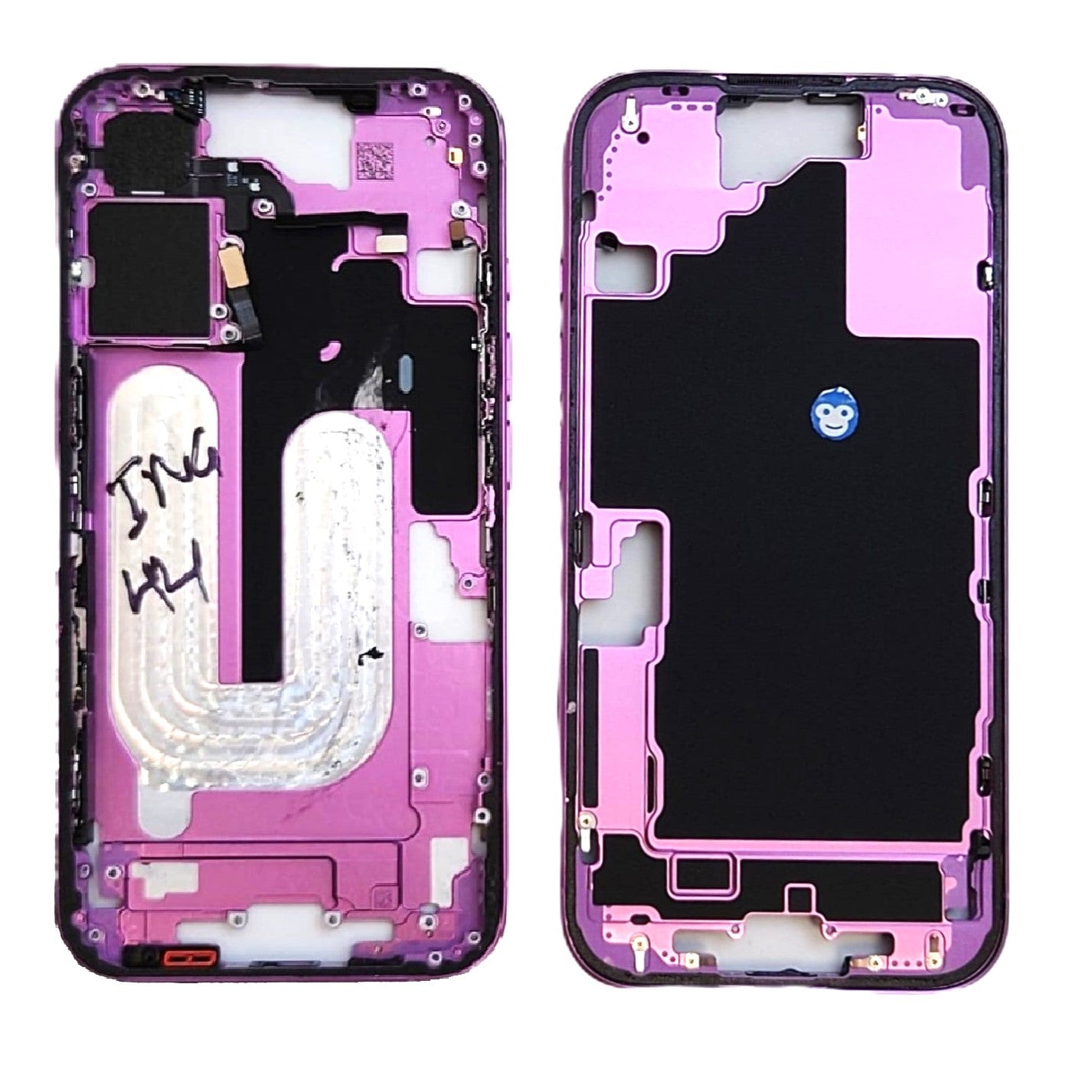 CHASSIS FRAME WITH POWERFLEX IPHONE 16 16G PINK - GRADE AB