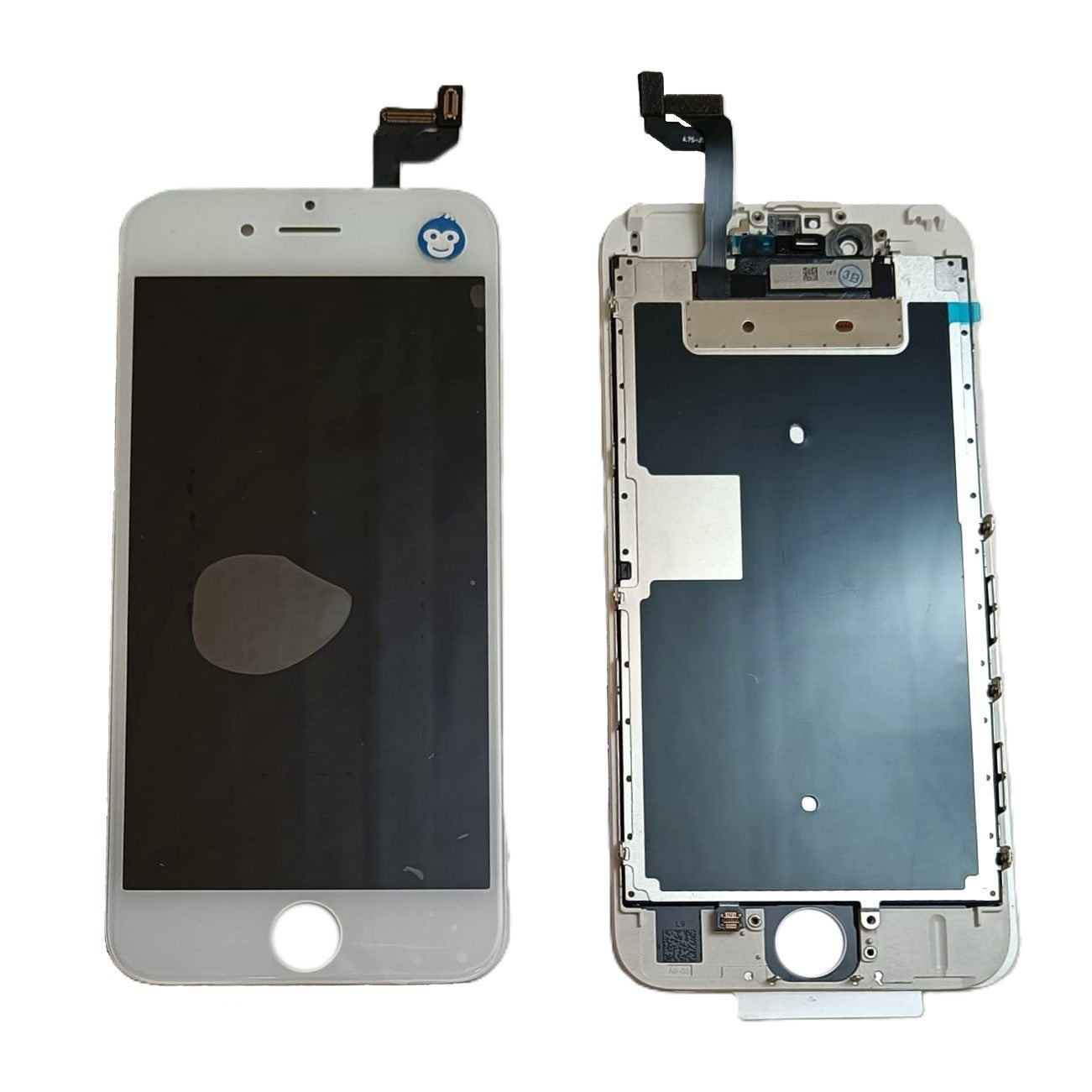 GAUK Premium LCD for iPhone 6S White with frame