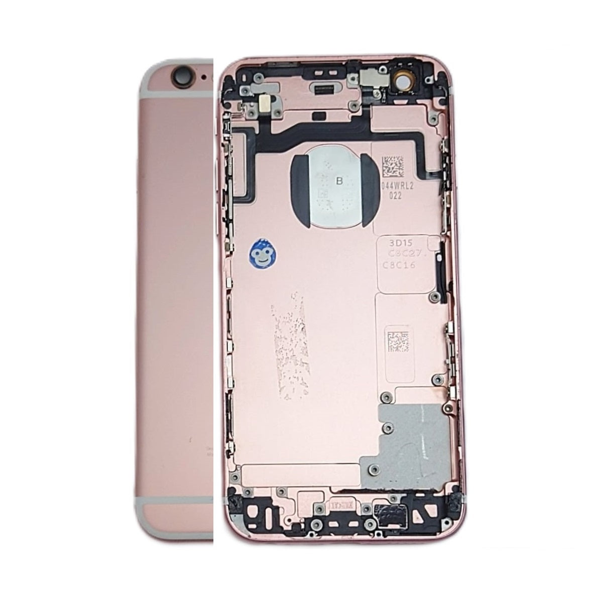 IPHONE 6S ROSE GOLD CHASSIS HOUSING WITHOUT SMALL PARTS - GRD AB