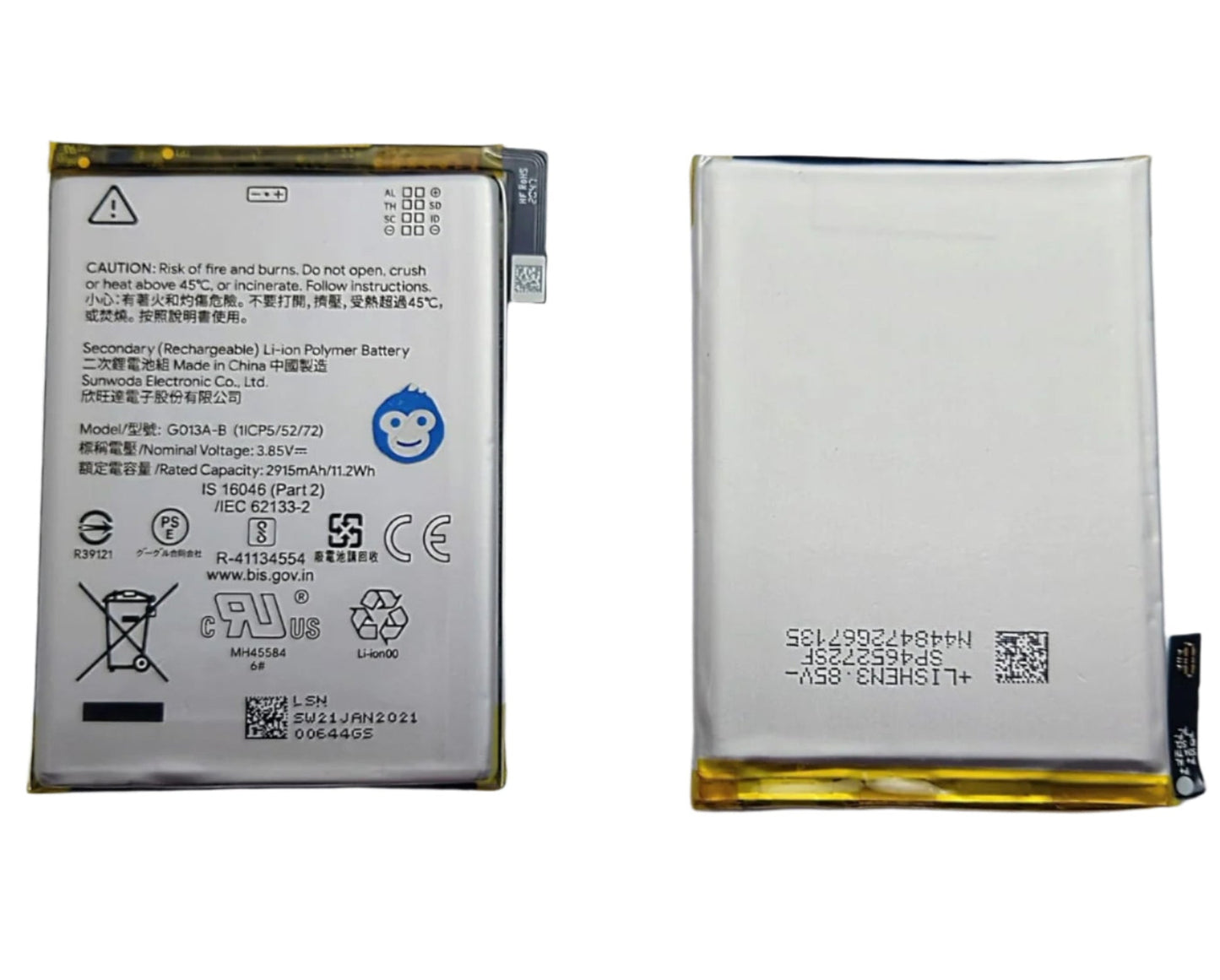 Internal Battery Google Pixel 3 - NEW