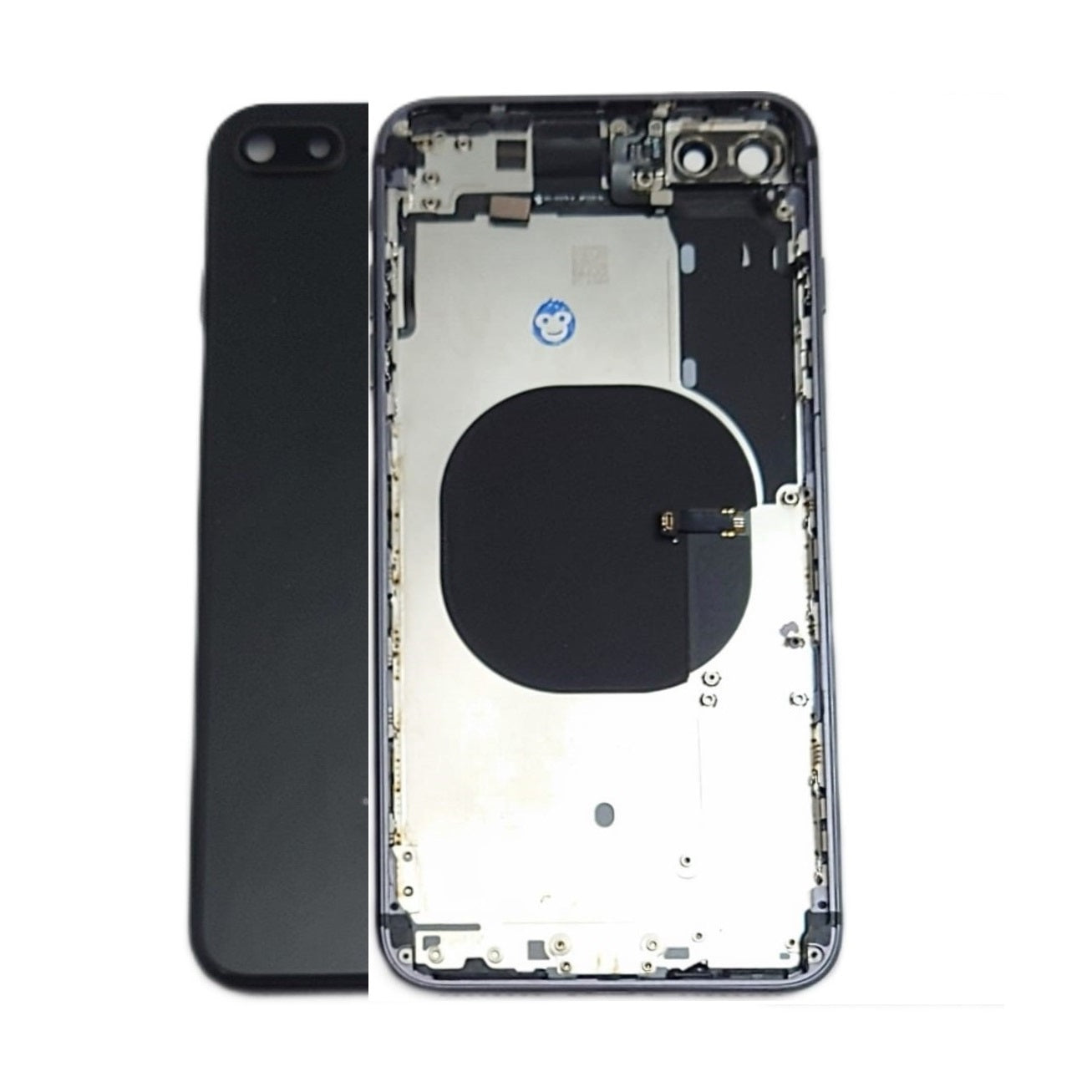 IPHONE 8P 8 PLUS SPACE GREY (BLACK) HOUSING CHASSIS WITHOUT SMALL PARTS - GRD AB
