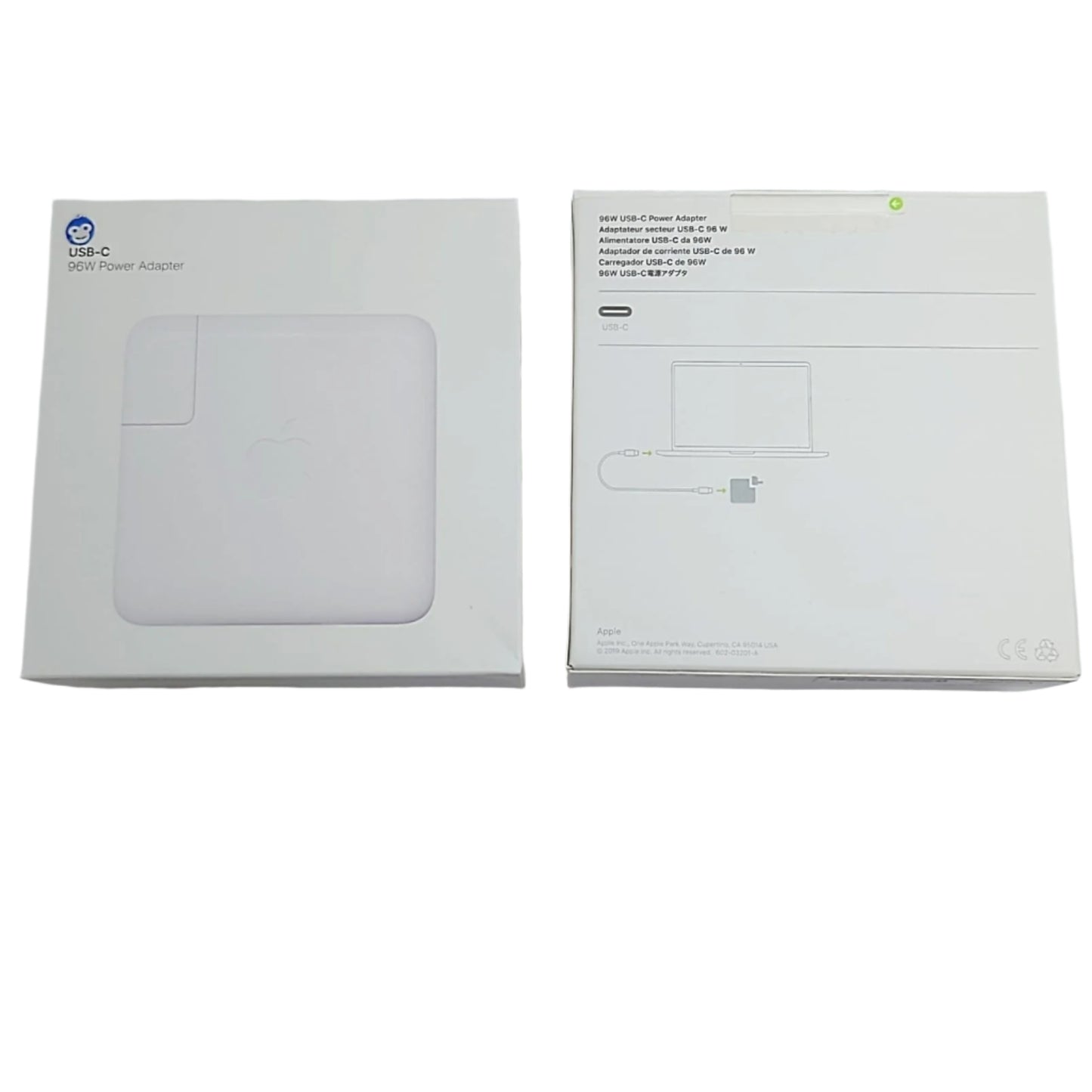 PLUG (ADAPTOR) TYPE-C APPLE IPHONE IPAD MACBOOK A2166 96W - RETAIL PACKED