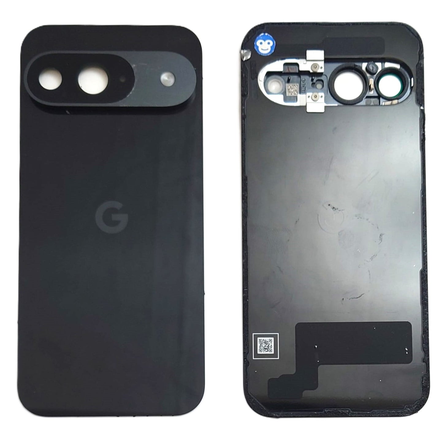 BACK COVER CHASSIS CAMERA LENS GOOGLE PIXEL 9 OBSIDIAN (BLACK) - GRADE AB