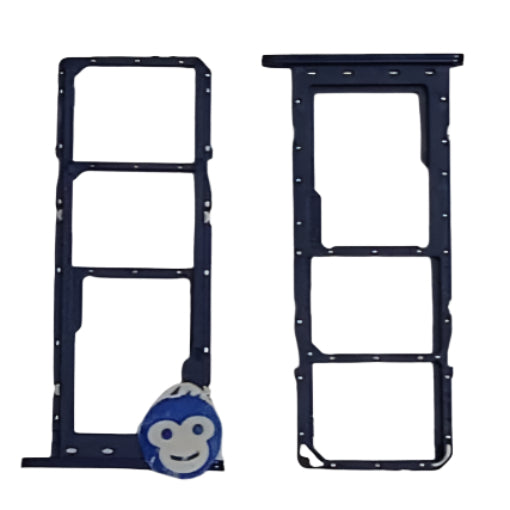SAMSUNG GALAXY A03s A037G A037 SIM CARD TRAY (DUAL SIM) BLUE