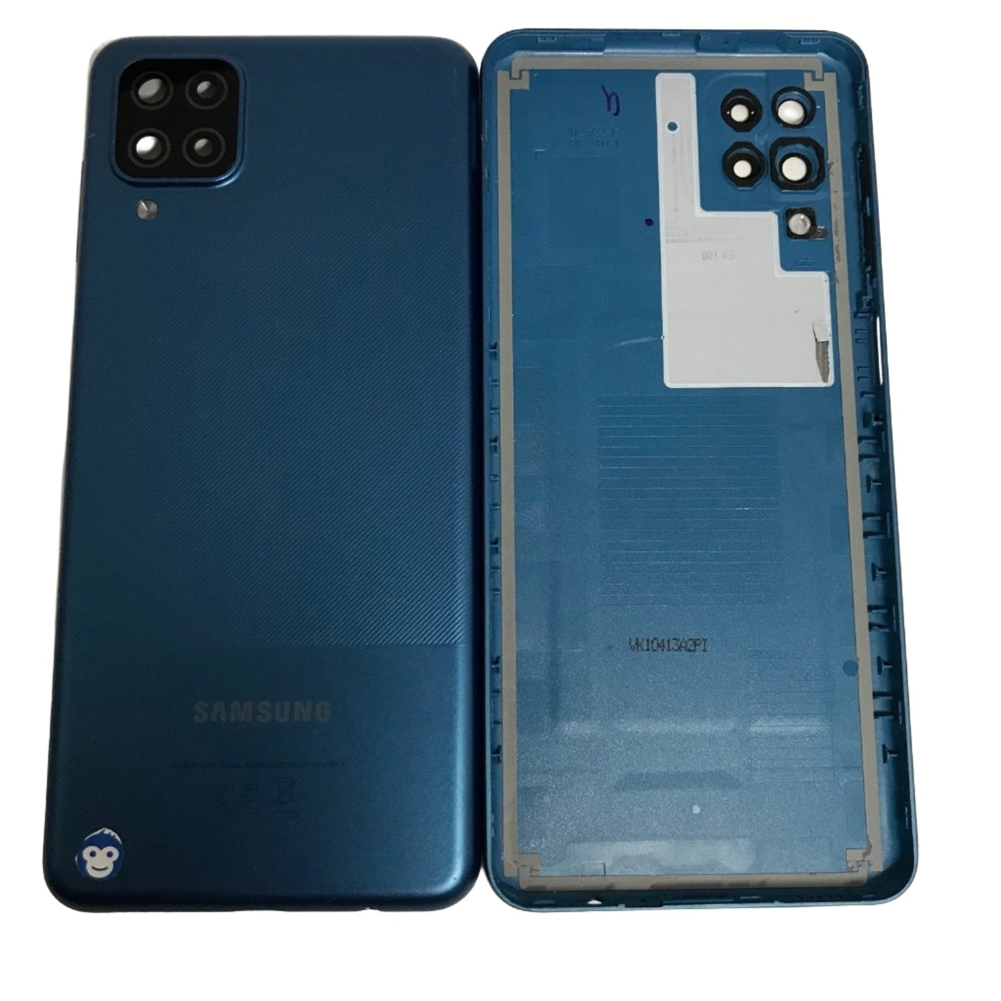 Back Battery Cover for Samsung Galaxy A12 A12 NACHO A125 A127 Blue - GRADE AB