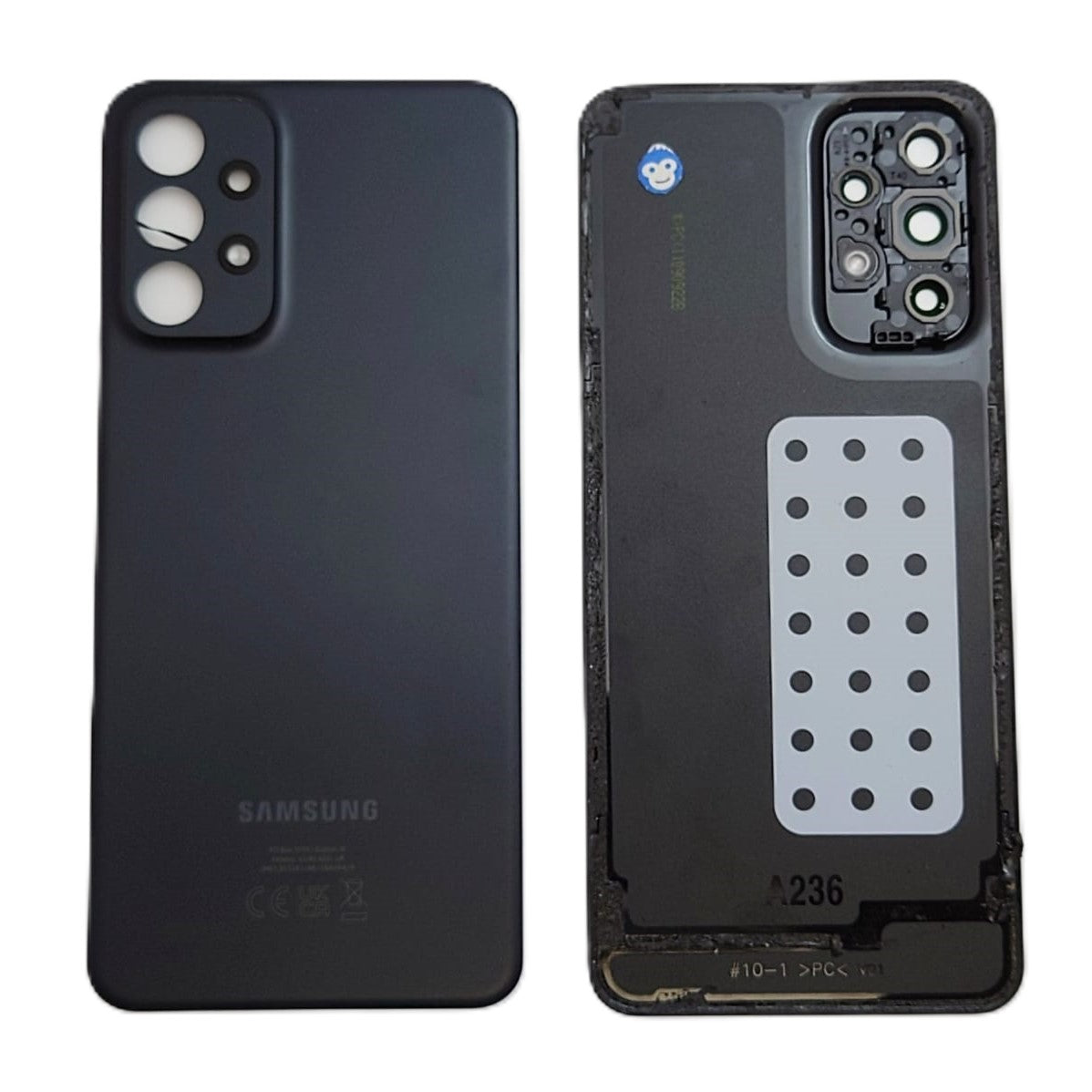 BACK BATTERY REAR COVER PANEL CAMERA LENS SAMSUNG GALAXY A23 5G A236 Black - GRADE AB