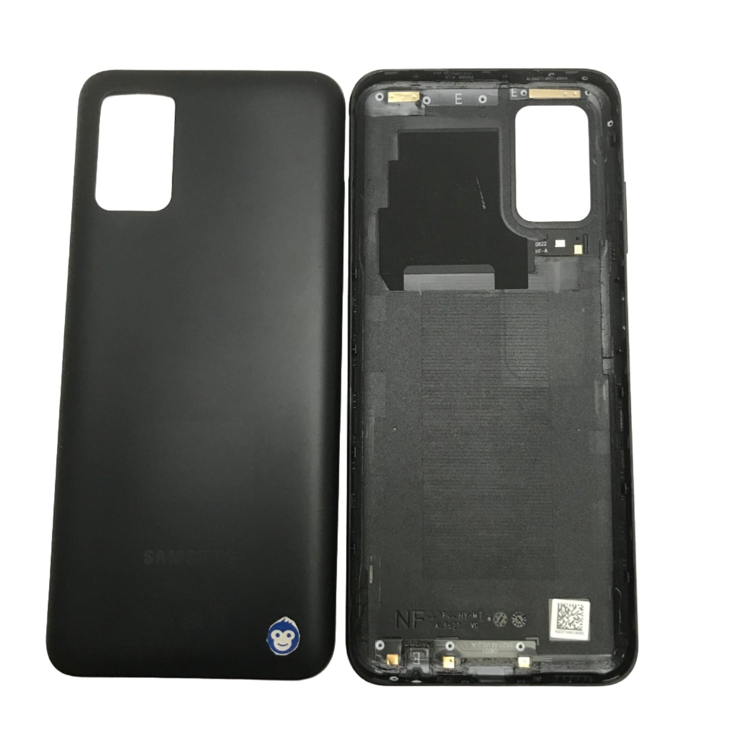 Back Battery Cover Samsung Galaxy A03S A037G Black - GRADE AB