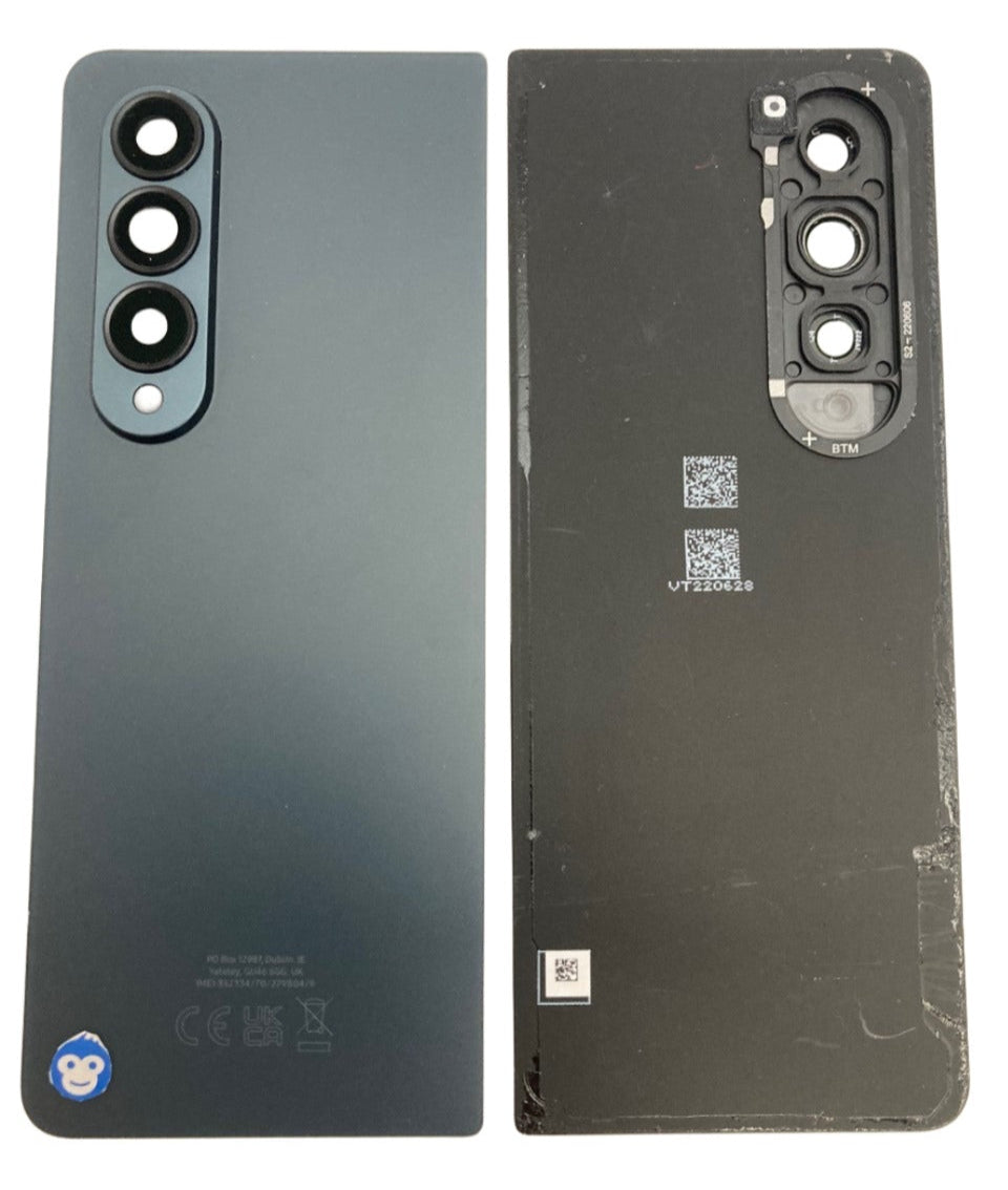 SAMSUNG GALAXY FOLD 4 5G F936 BACK BATTERY COVER PHANTOM GREY GREEN - GRADE AB
