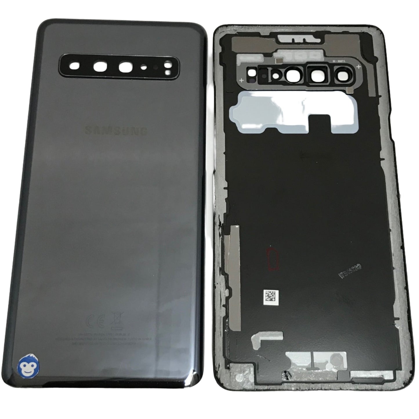 Back Battery Cover for Samsung Galaxy S10 5G G977 Majestic Black - GRADE AB