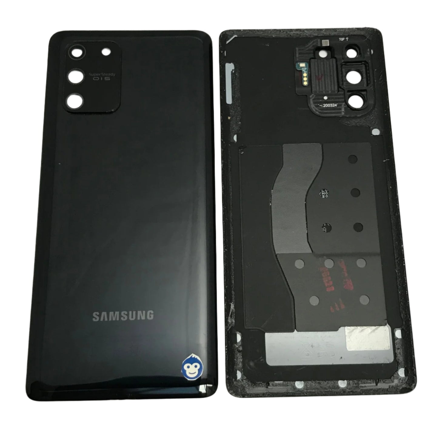 Back Battery Cover Samsung Galaxy S10 LITE G770 Prism BLACK - GRADE AB
