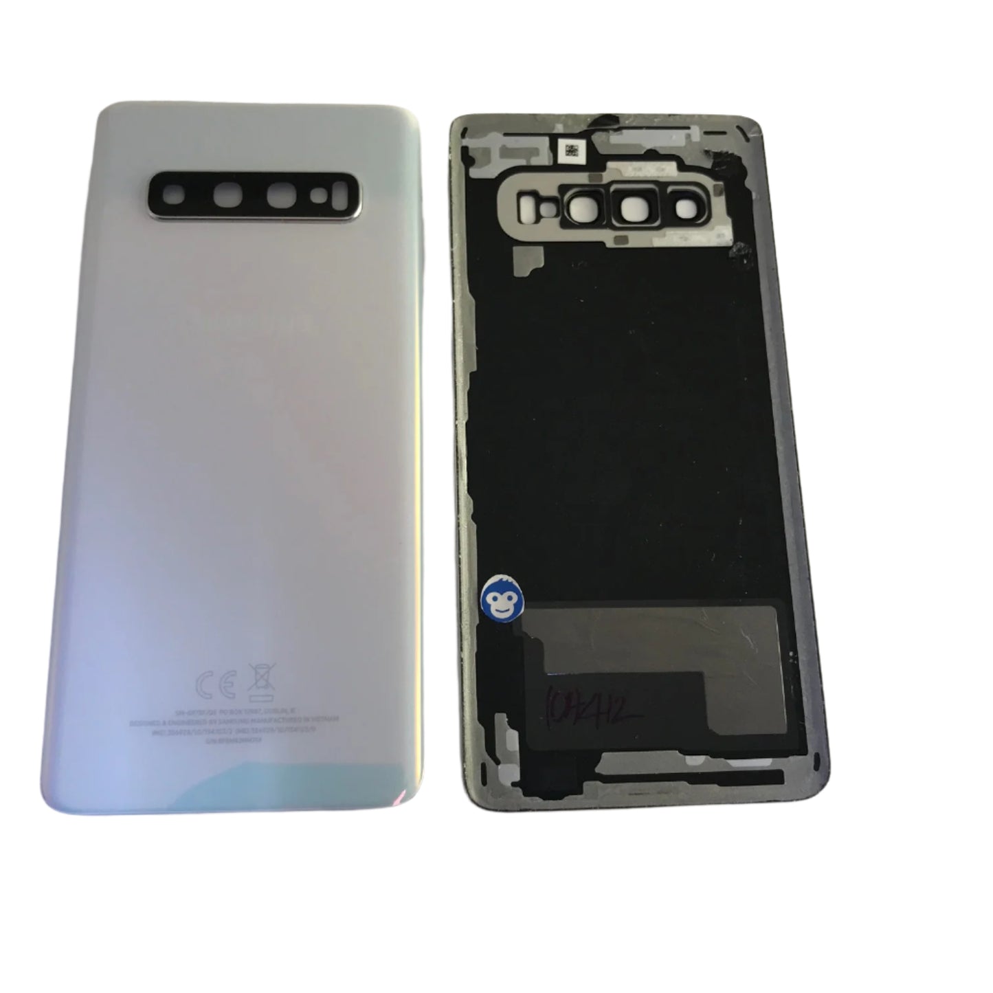 Back Battery Cover Samsung Galaxy S10 G973 Prism White - GRADE AB