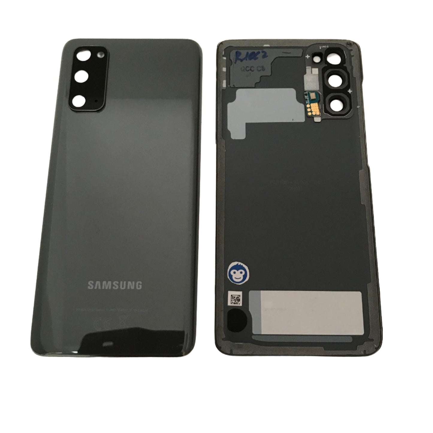 BACK BATTERY REAR COVER PANEL CAMERA LENS SAMSUNG GALAXY S20 / S20 5G G980 G981 GREY - GRADE AB
