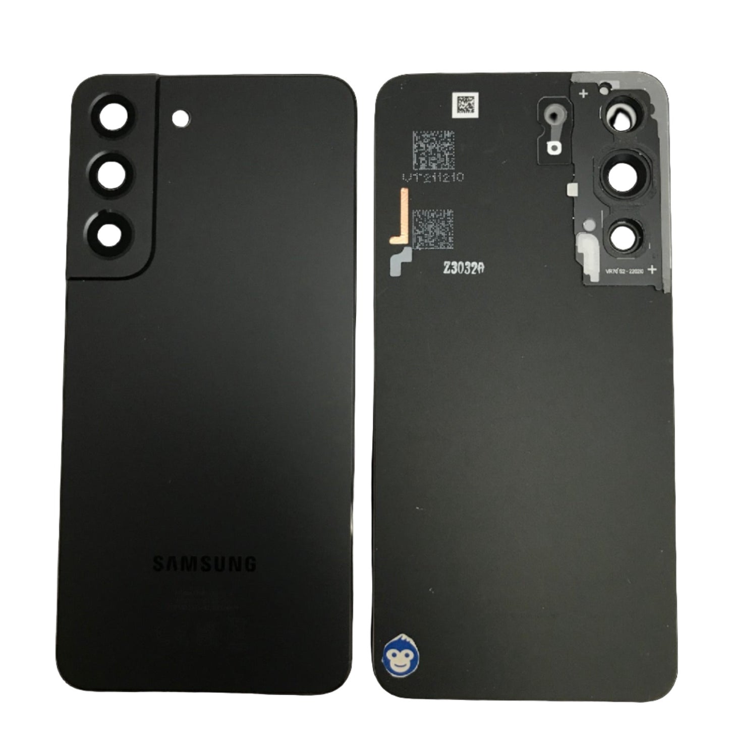 BACK BATTERY REAR COVER PANEL CAMERA LENS SAMSUNG GALAXY S22 S901 BLACK - GRADE AB