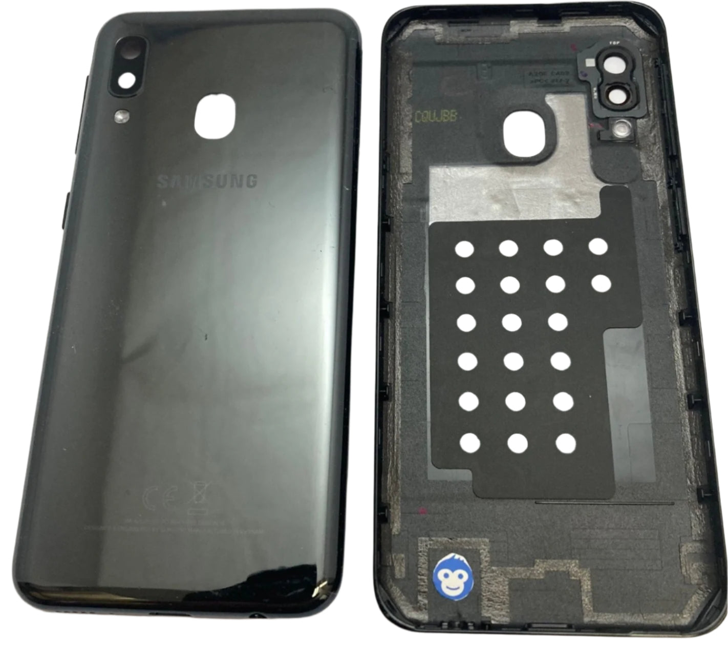 Back Battery Cover for Samsung Galaxy A202 / A20e (2019) Black - GRADE AB
