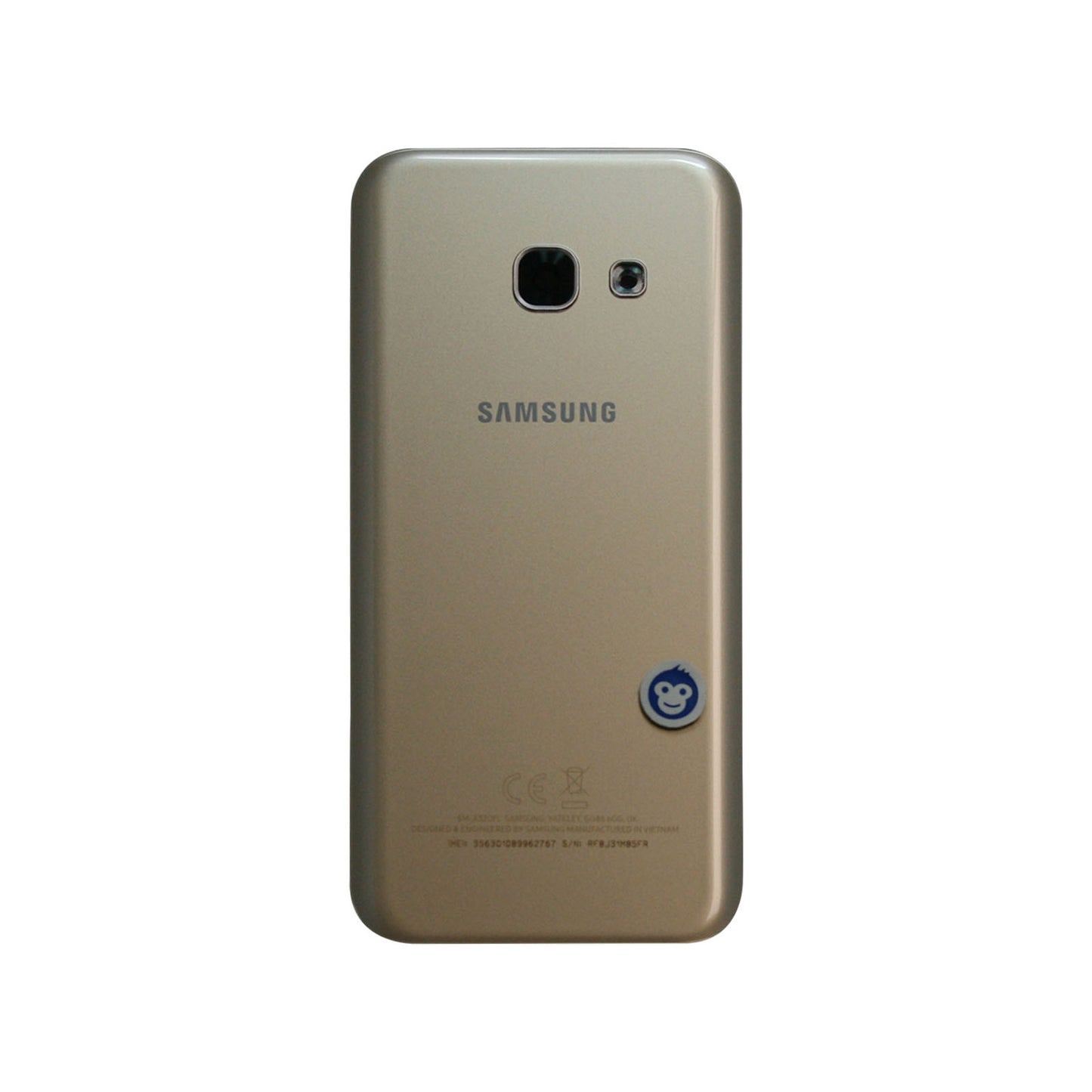 BACK BATTERY REAR COVER PANEL CAMERA LENS SAMSUNG GALAXY A320 A3 (2017) GOLD - GRADE AB