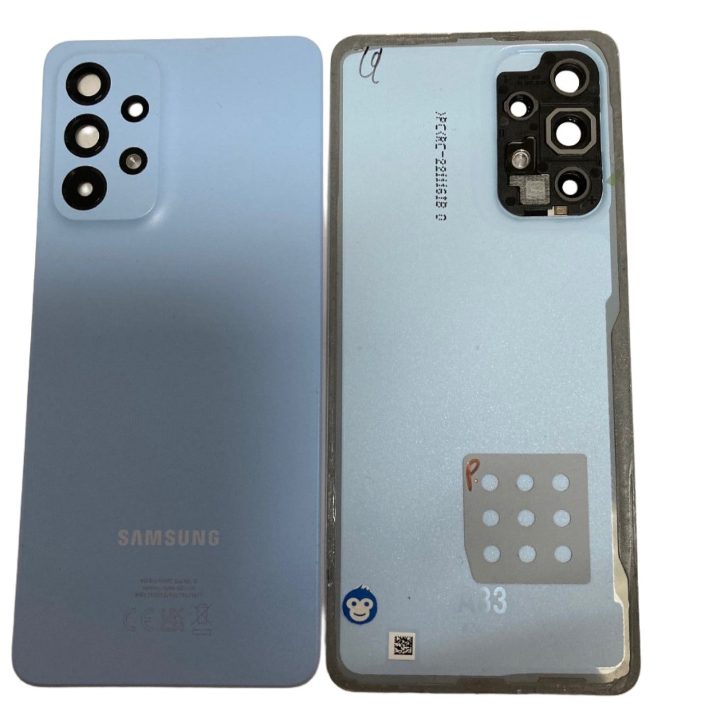 BACK BATTERY REAR COVER PANEL CAMERA LENS SAMSUNG GALAXY A33 5G A336 BLUE - GRADE AB