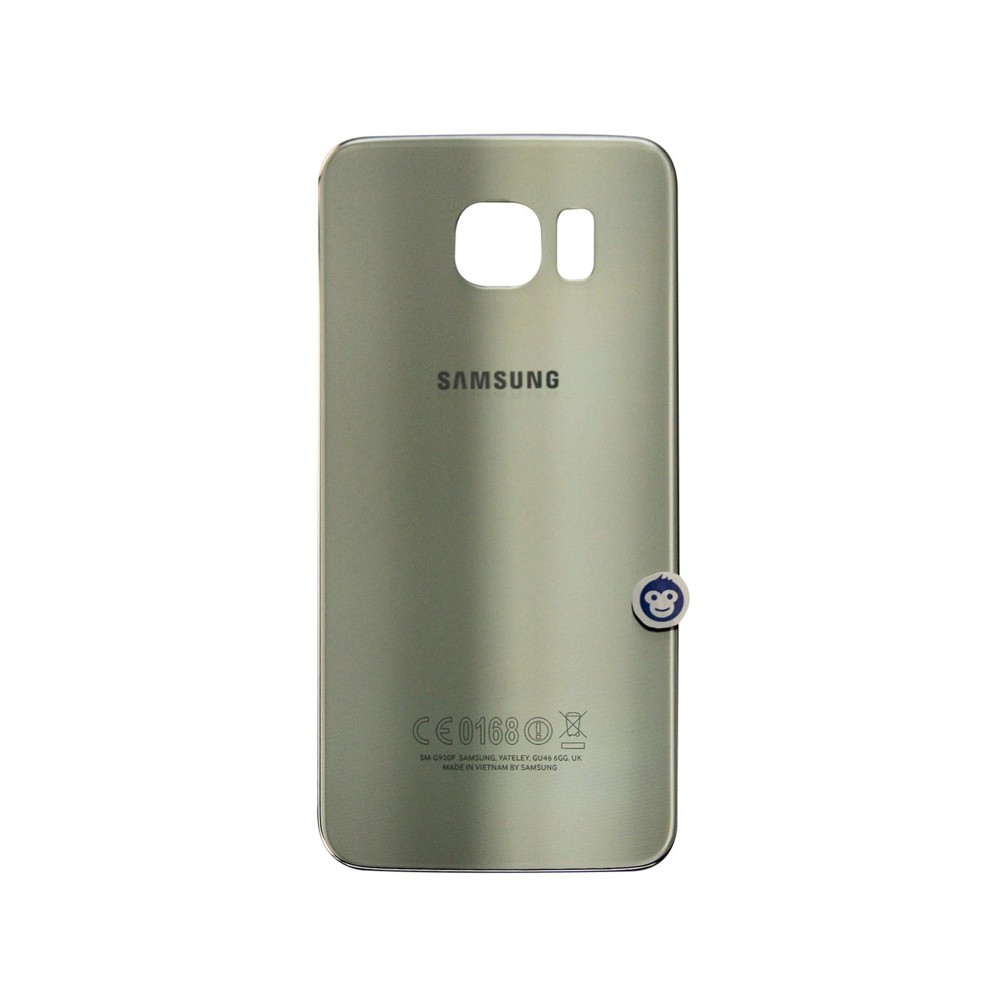BACK BATTERY REAR COVER SAMSUNG GALAXY G920F S6 GOLD - GRADE AB