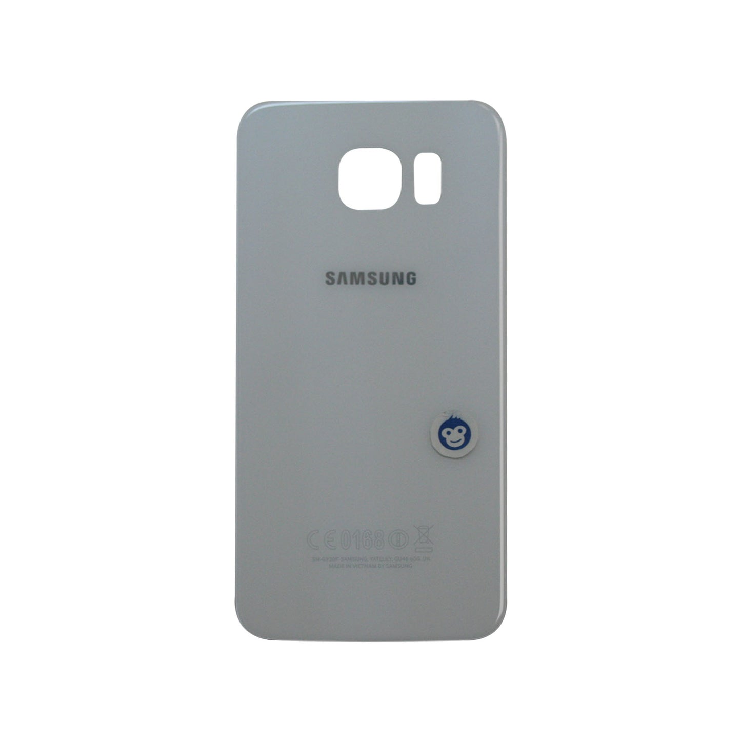 BACK BATTERY REAR COVER SAMSUNG GALAXY G920F S6 WHITE - GRADE AB