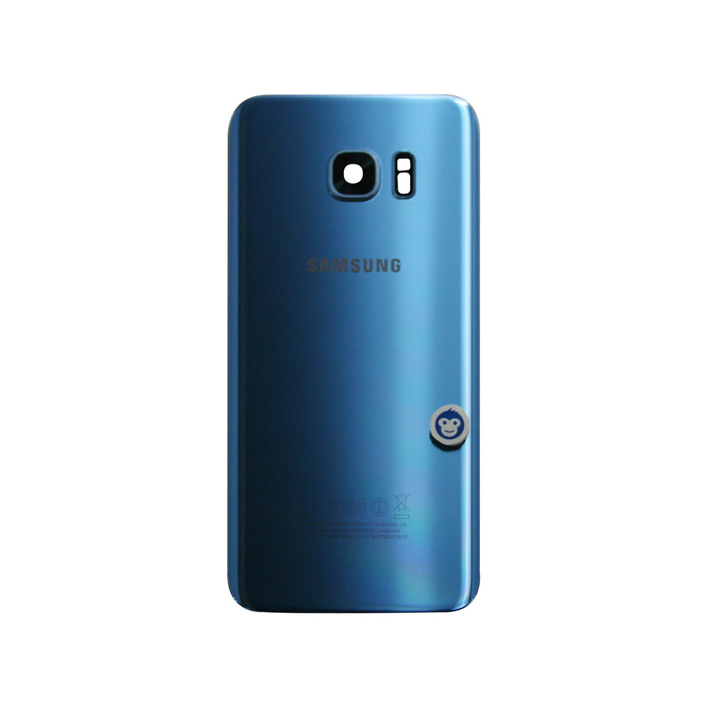BACK BATTERY REAR COVER PANEL CAMERA LENS SAMSUNG GALAXY G935F S7 EDGE BLUE - GRADE AB