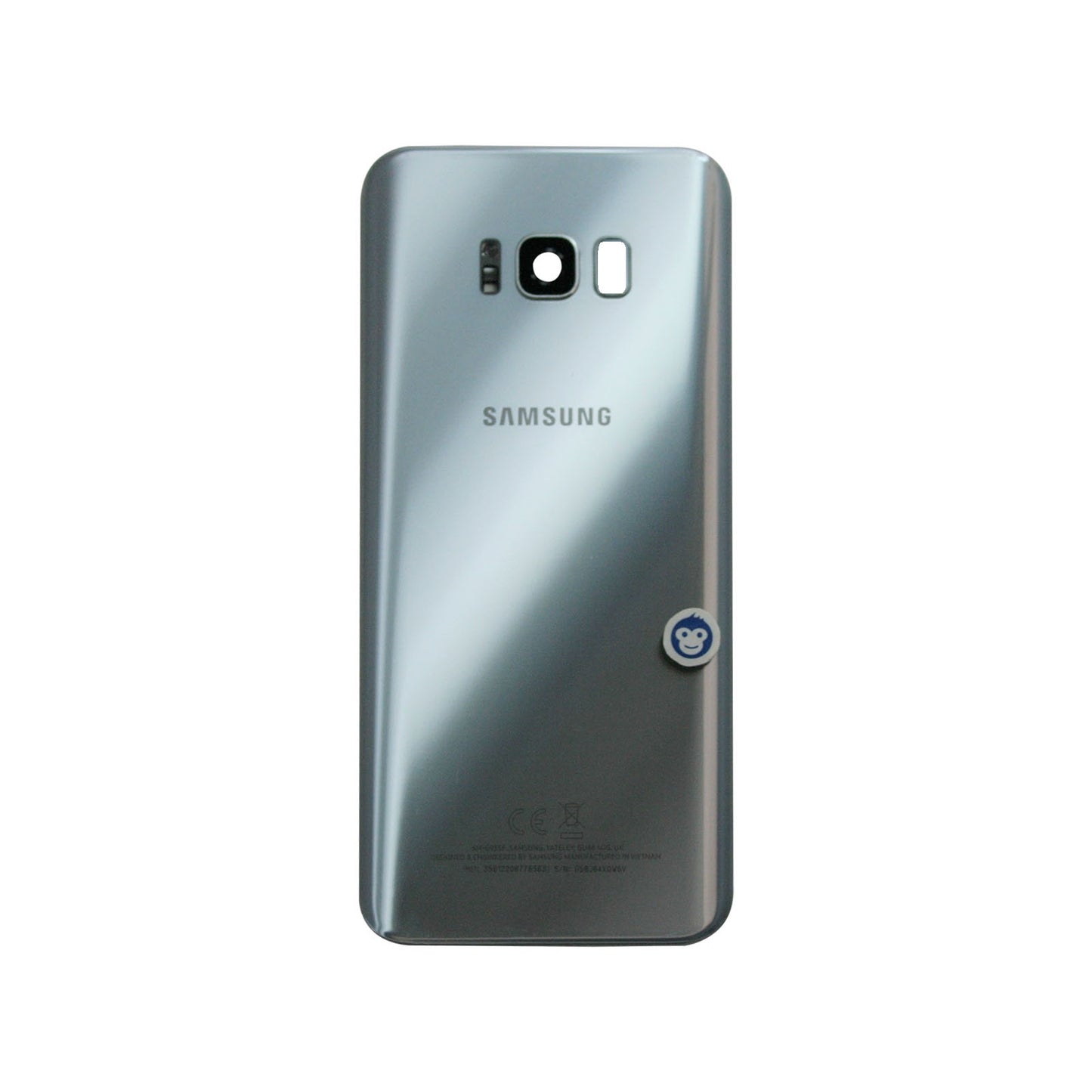 BACK BATTERY REAR COVER PANEL CAMERA LENS SAMSUNG GALAXY G955F S8 PLUS SILVER - GRADE AB