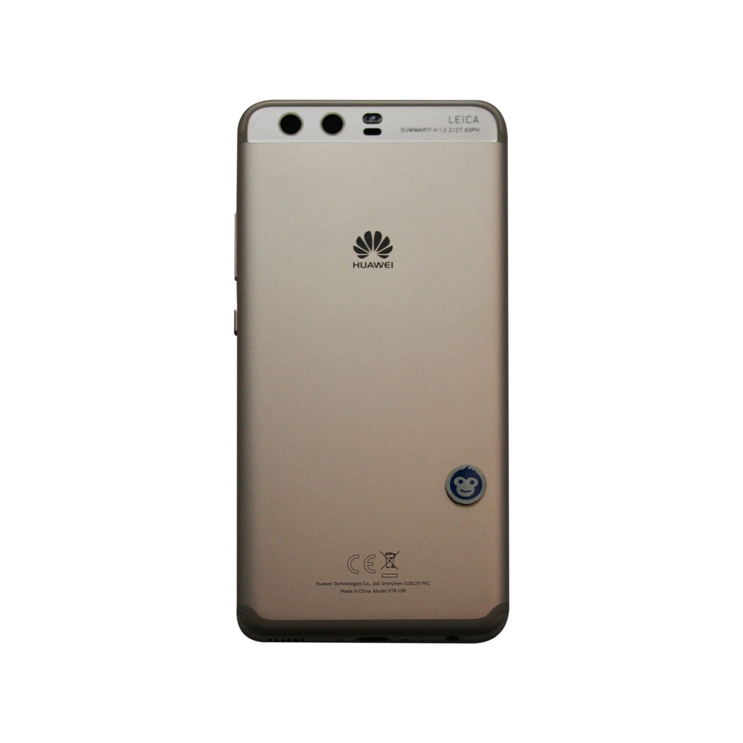 Huawei P10 Rear Back Battery Cover in Gold with Camera Lens - GRADE AB