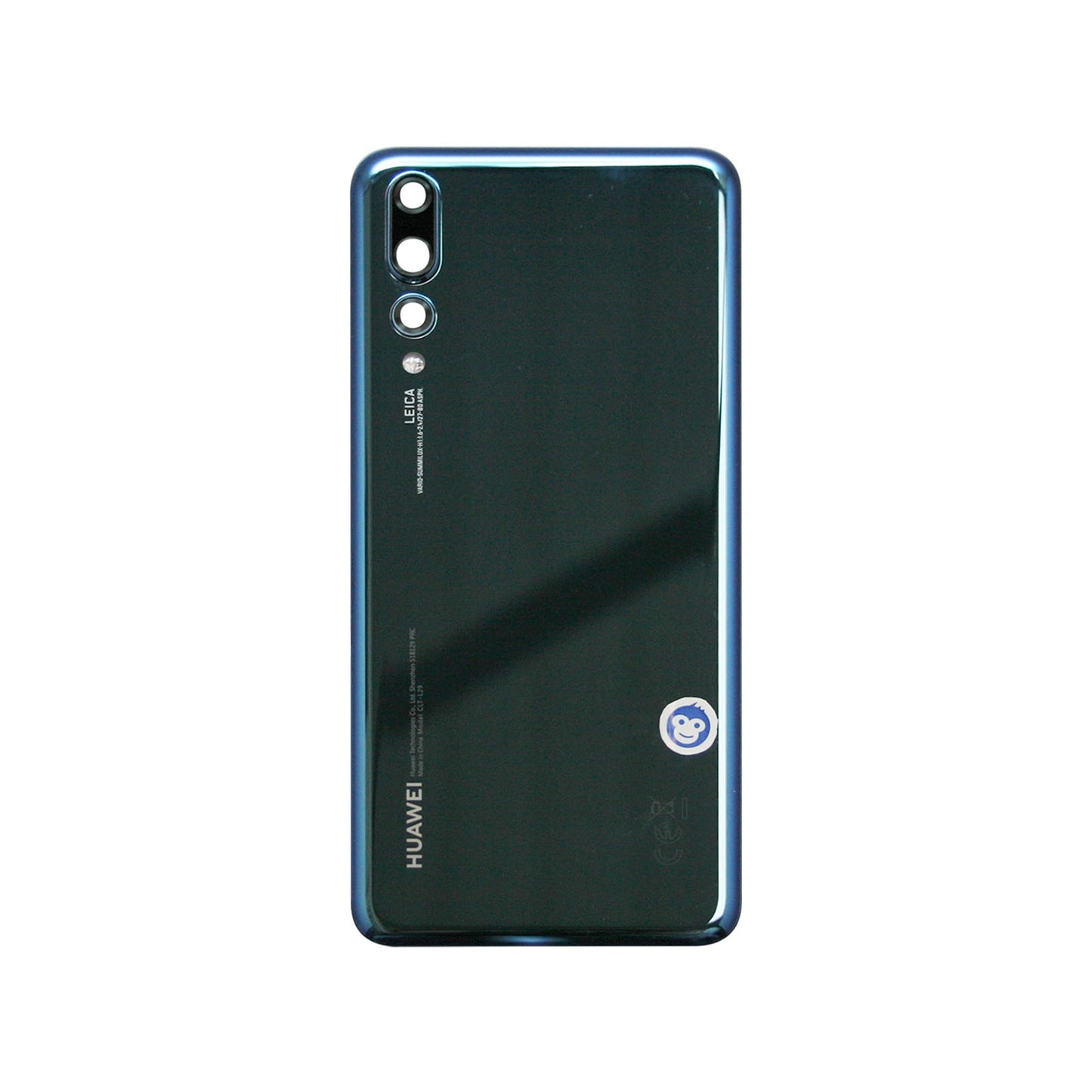Huawei P20 Pro Rear Back Glass Battery Cover in Blue with Camera Lens - GRADE AB
