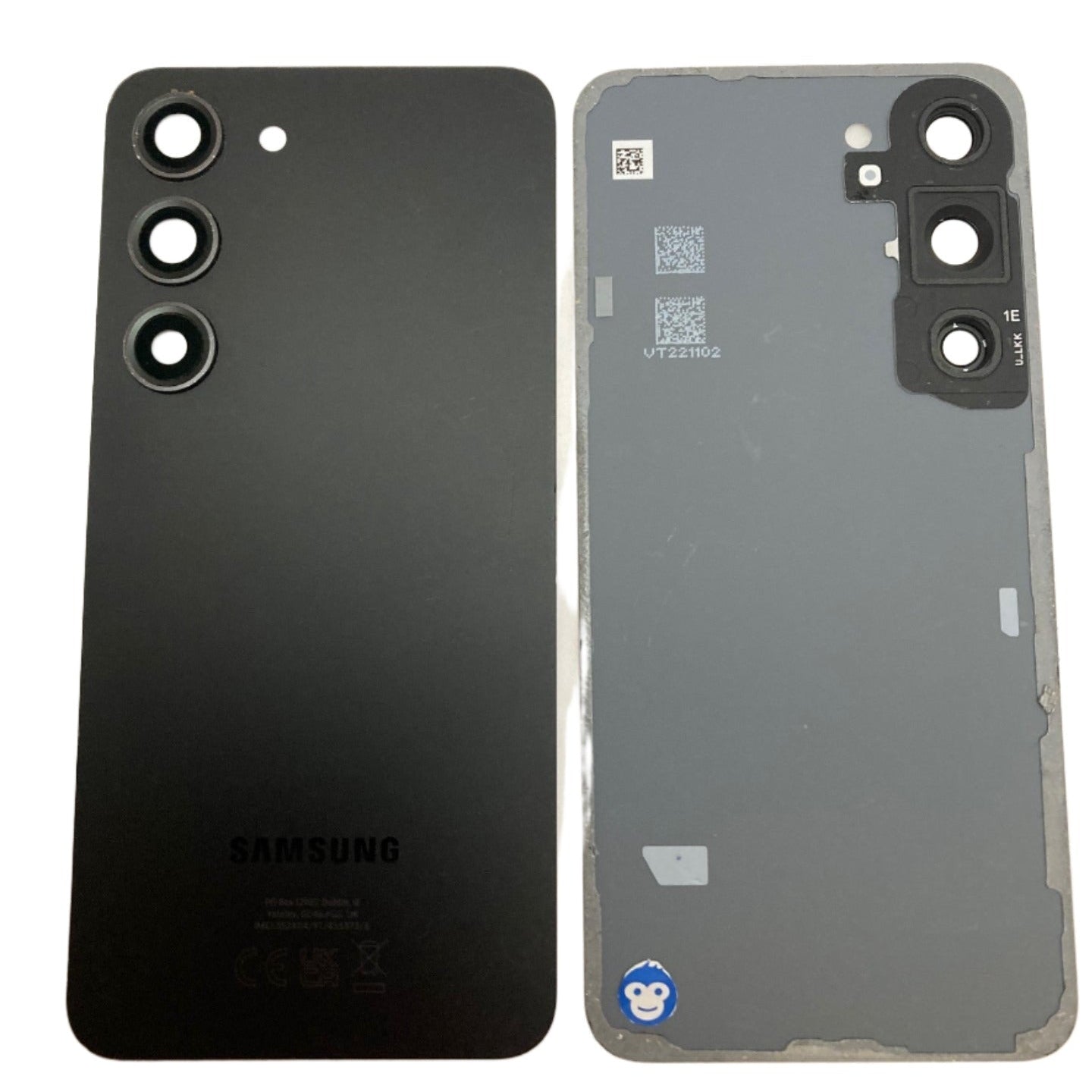 BACK BATTERY REAR COVER PANEL CAMERA LENS SAMSUNG GALAXY S23 S911 BLACK - GRADE AB