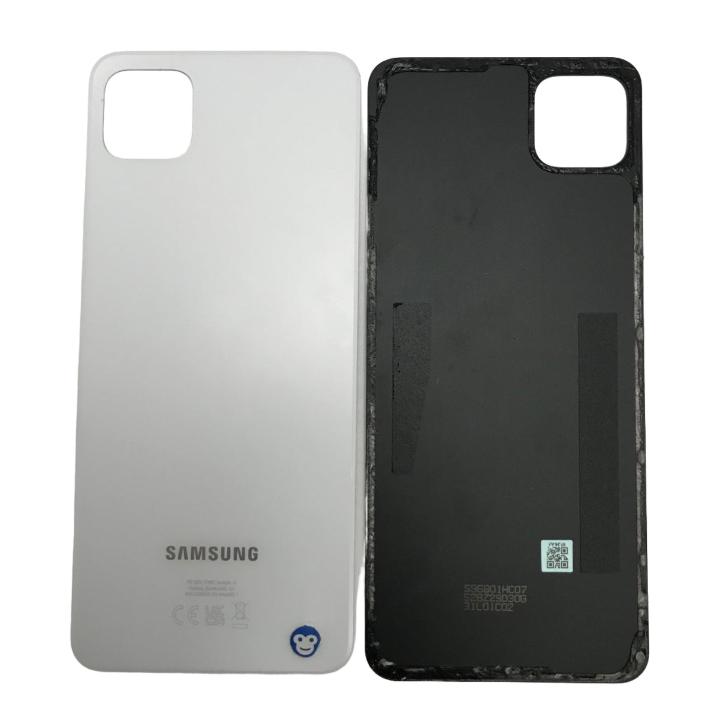 BACK BATTERY REAR COVER FOR SAMSUNG GALAXY A22 5G A226 WHITE - GRADE AB
