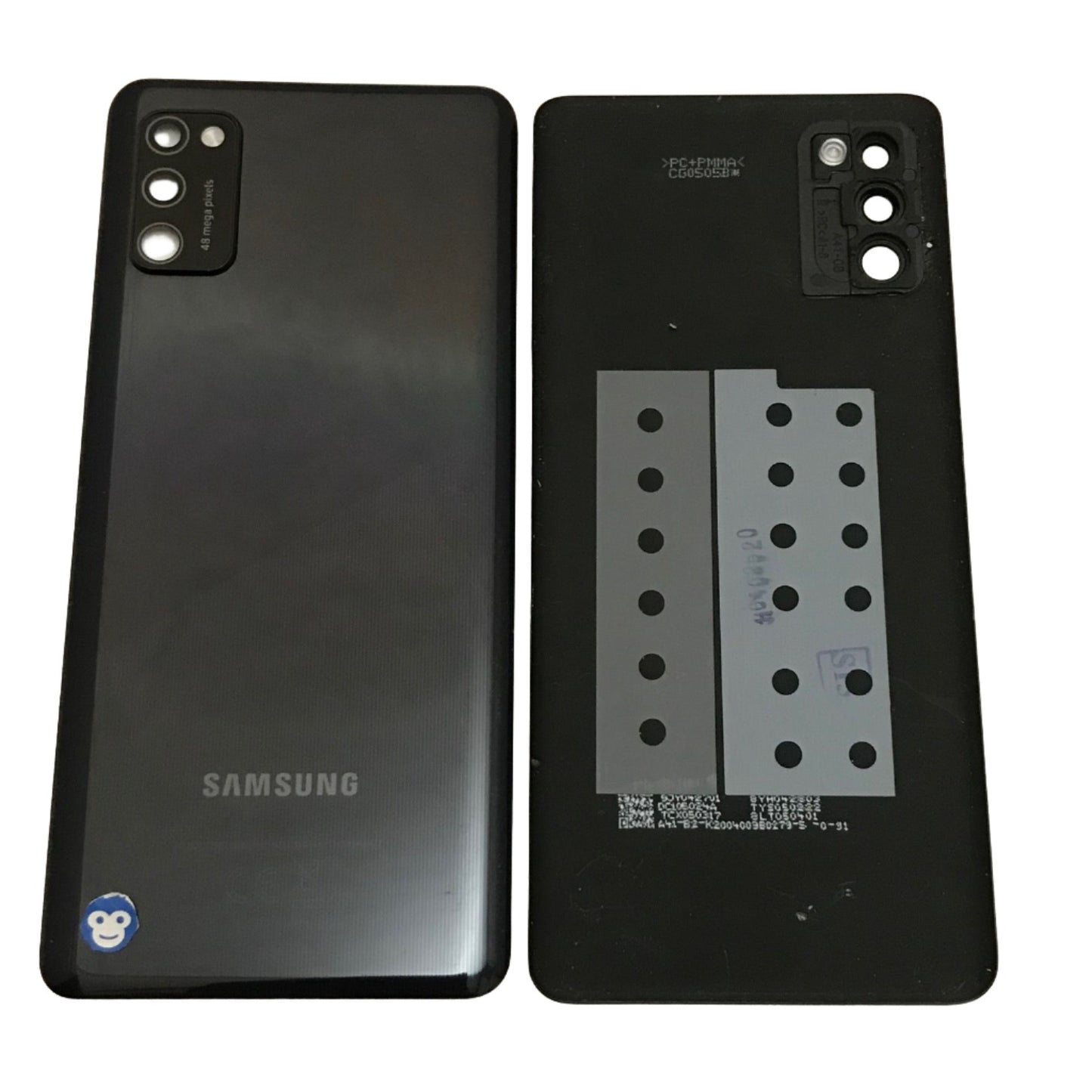 BACK BATTERY REAR COVER PANEL CAMERA LENS SAMSUNG GALAXY A415 A41 Black - GRADE AB