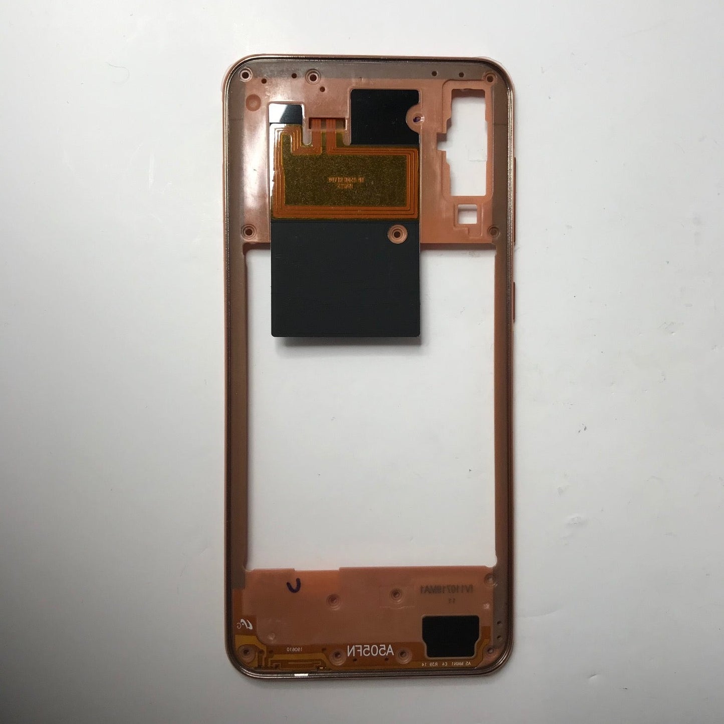 Chassis frame for Samsung Galaxy A50 (2019) A505 Coral - GRADE AB