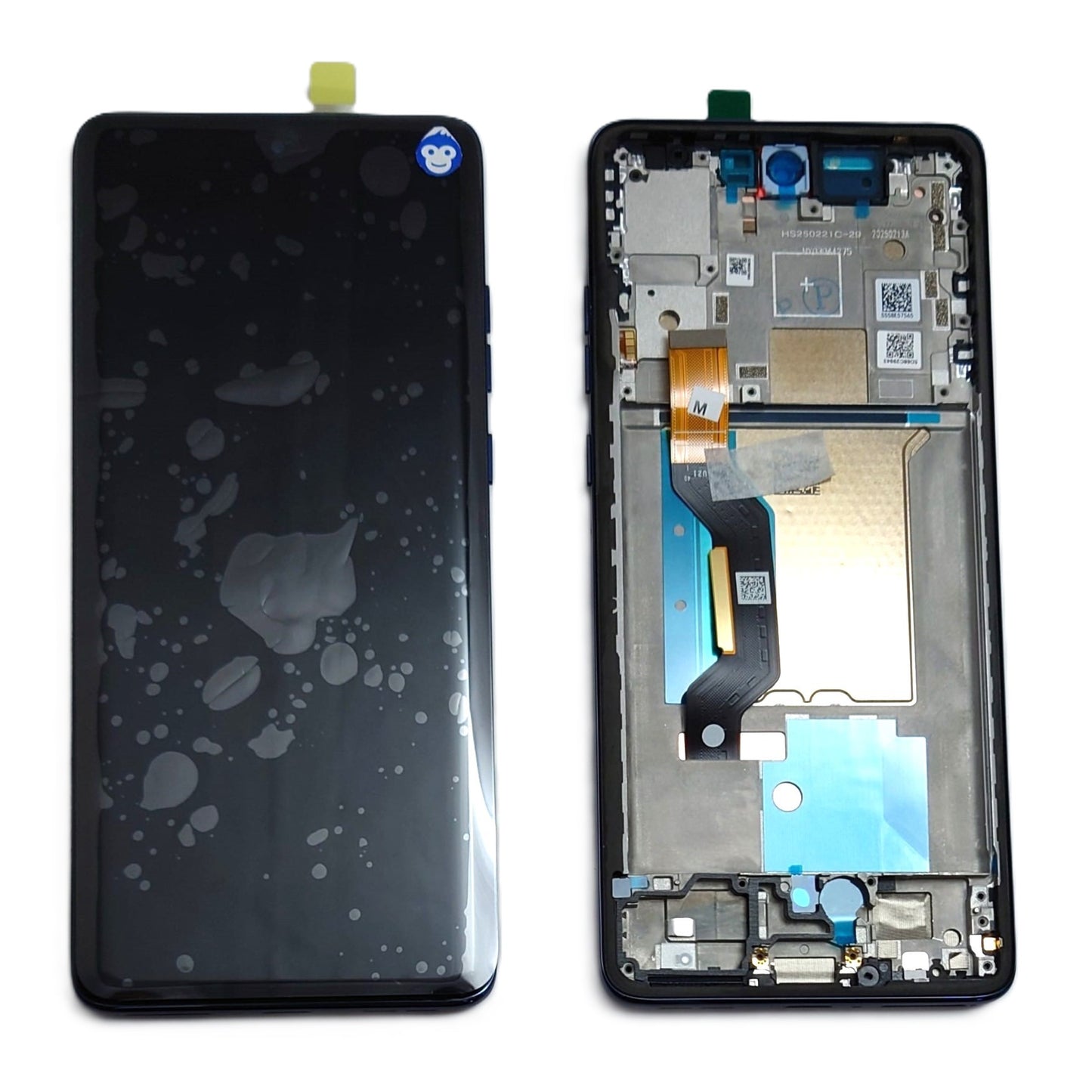 LCD SCREEN DISPLAY WITH FRAME MOTOROLA XT2505 EDGE 60 BLUE - NEW
