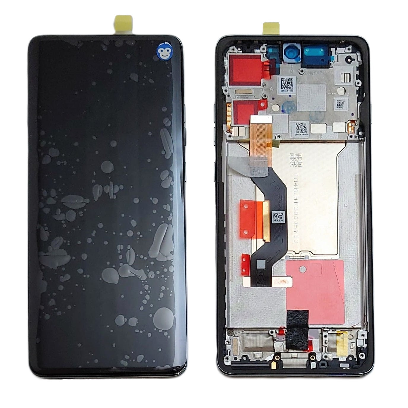 LCD SCREEN DISPLAY WITH FRAME MOTOROLA XT2507 EDGE 60 PRO BLACK - NEW