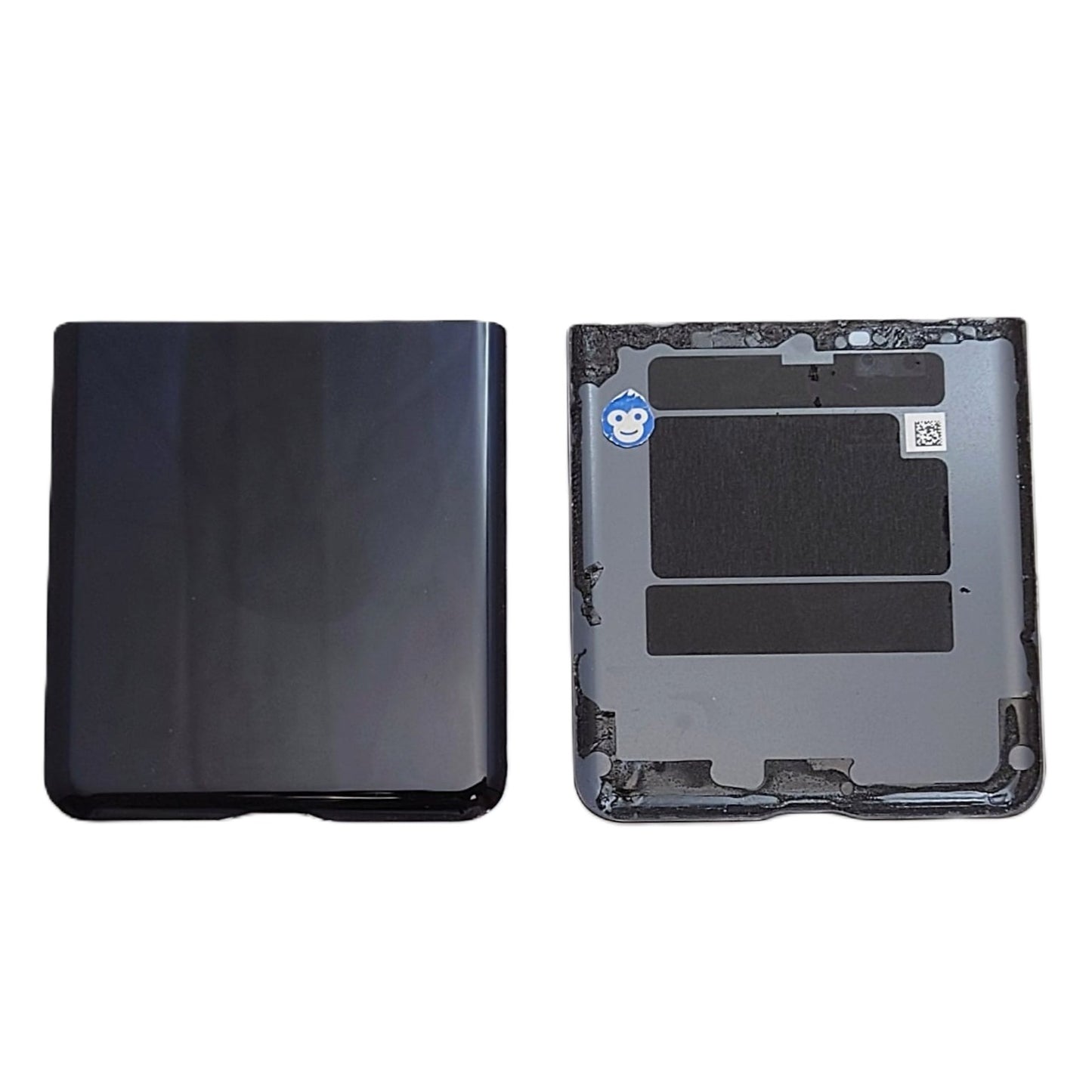 BACK BATTERY LOWER REAR COVER FOR SAMSUNG GALAXY Z FLIP F700 BLACK - GRADE AB