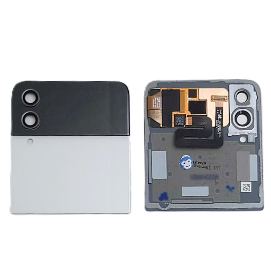 OUTER LCD SCREEN DISPLAY SAMSUNG GALAXY Z FLIP4 5G F721 BESPOKE WHITE - GRADE AB