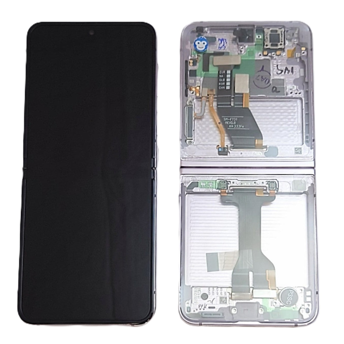 LCD SCREEN DISPLAY SAMSUNG GALAXY Z FLIP5 5G F731 LAVENDER - NEW