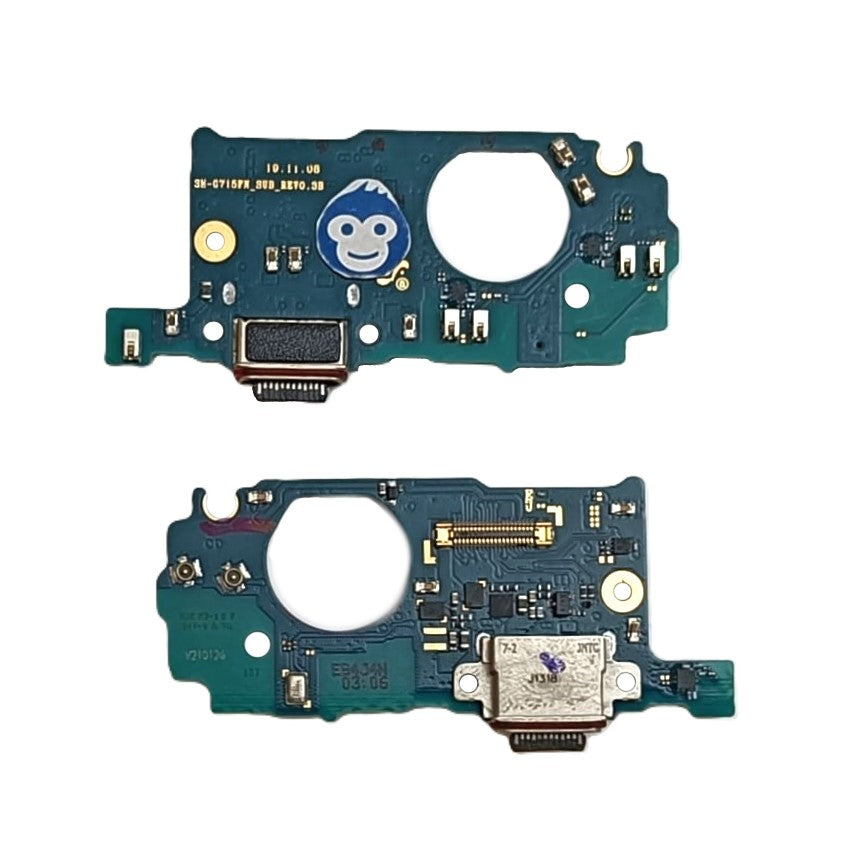 CHARGER PORT PCB BOARD FOR SAMSUNG GALAXY XCOVER PRO G715 - USED