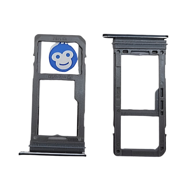Sim Tray Samsung Galaxy G955F S8 PLUS BLACK - GRADE AB