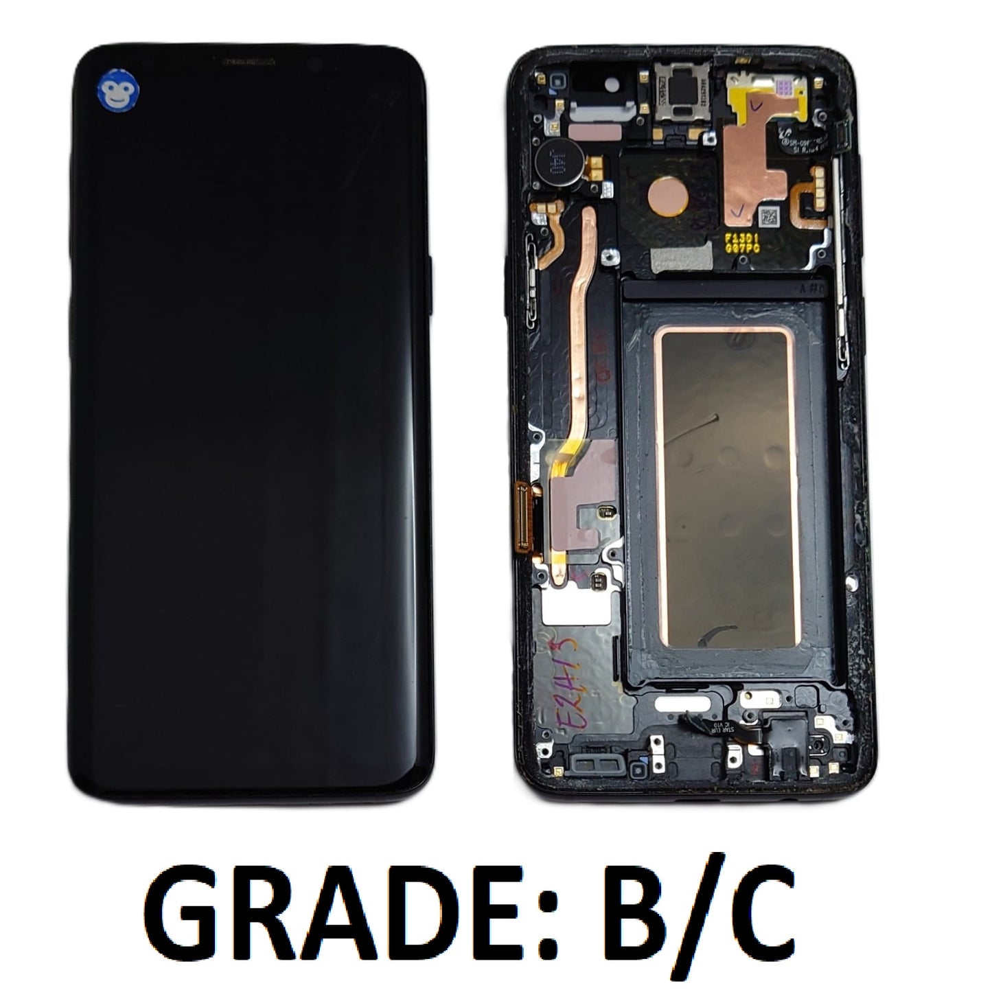 LCD DISPLAY SCREEN SAMSUNG GALAXY G960F S9 MIDNIGHT BLACK - GRADE BC