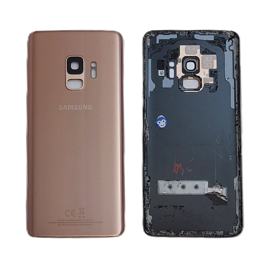 BACK BATTERY REAR COVER PANEL CAMERA LENS SAMSUNG GALAXY G960F S9 GOLD - GRADE AB