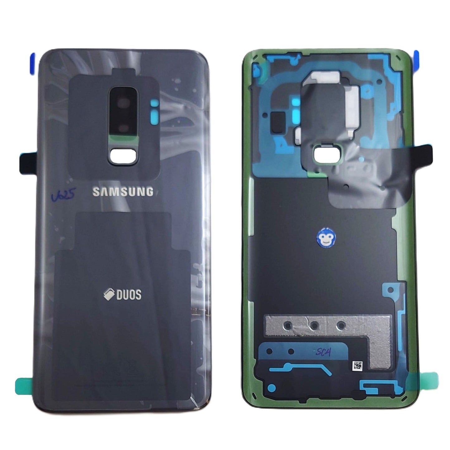 BACK BATTERY REAR COVER PANEL CAMERA LENS SAMSUNG GALAXY G965DS S9 PLUS DUOS GREY - NEW