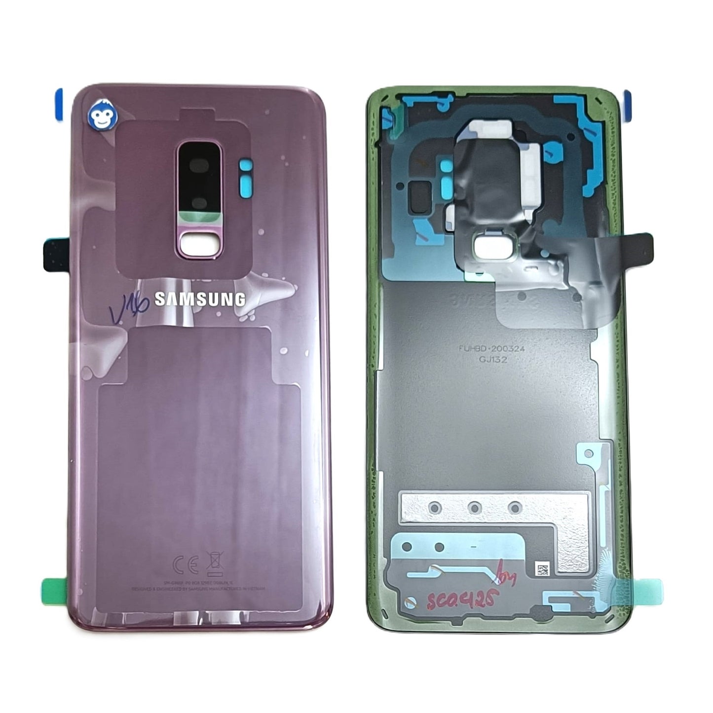 BACK BATTERY REAR COVER PANEL CAMERA LENS SAMSUNG GALAXY G965F S9 PLUS PURPLE - NEW