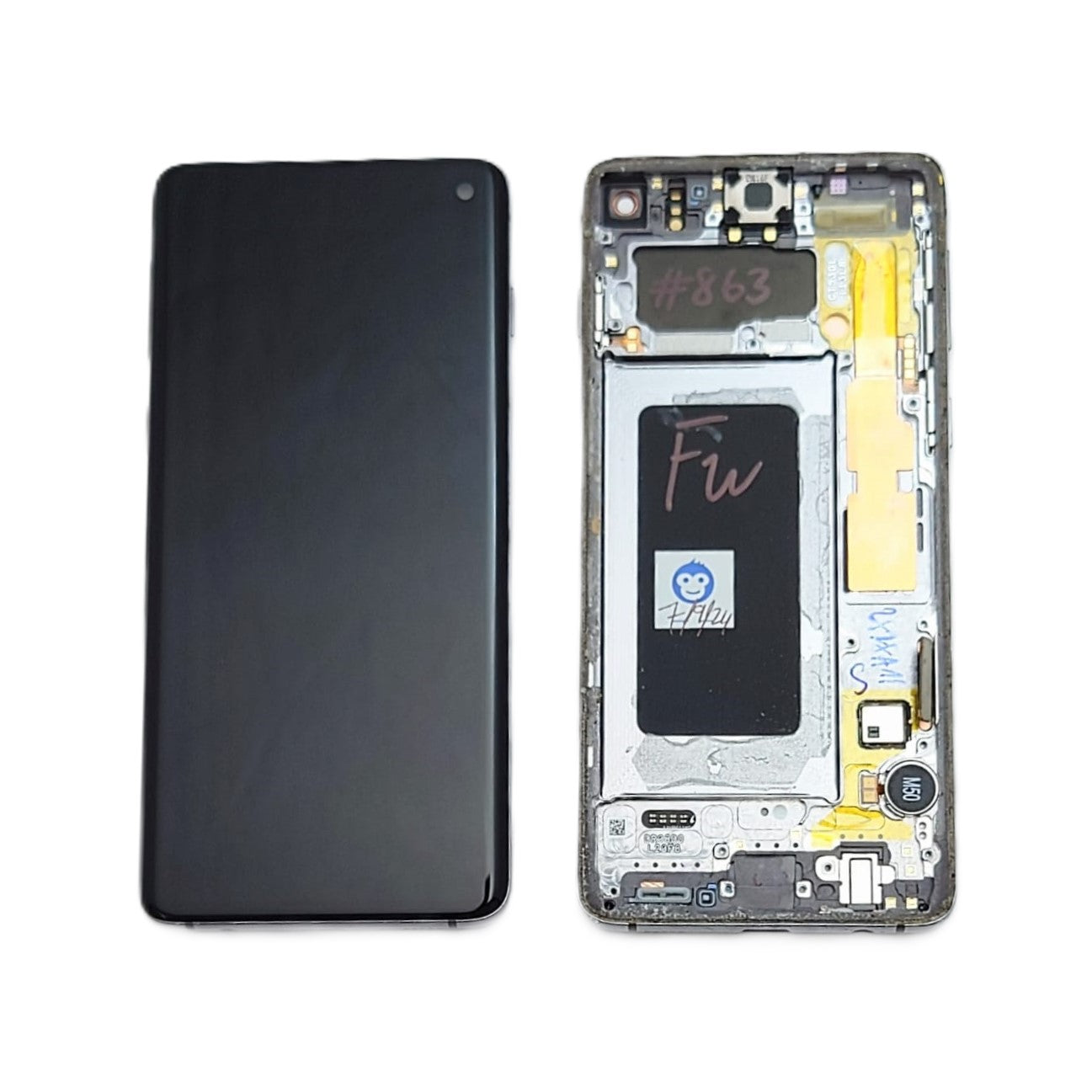 LCD Screen display Samsung Galaxy S10 G973 PRISM BLACK - GRADE BC